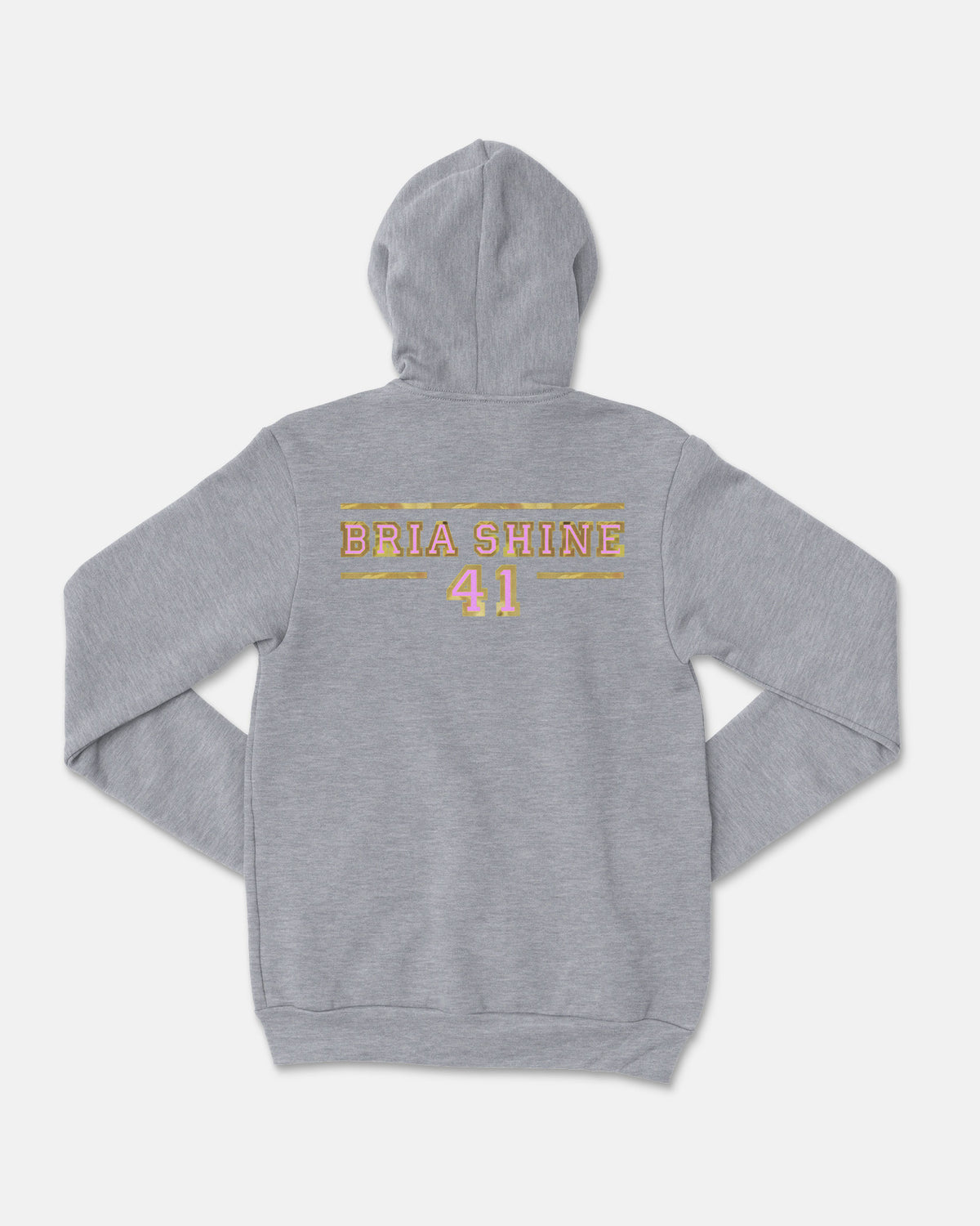 Bria Shine Sponge Fleece Zip Up Hoodie 006