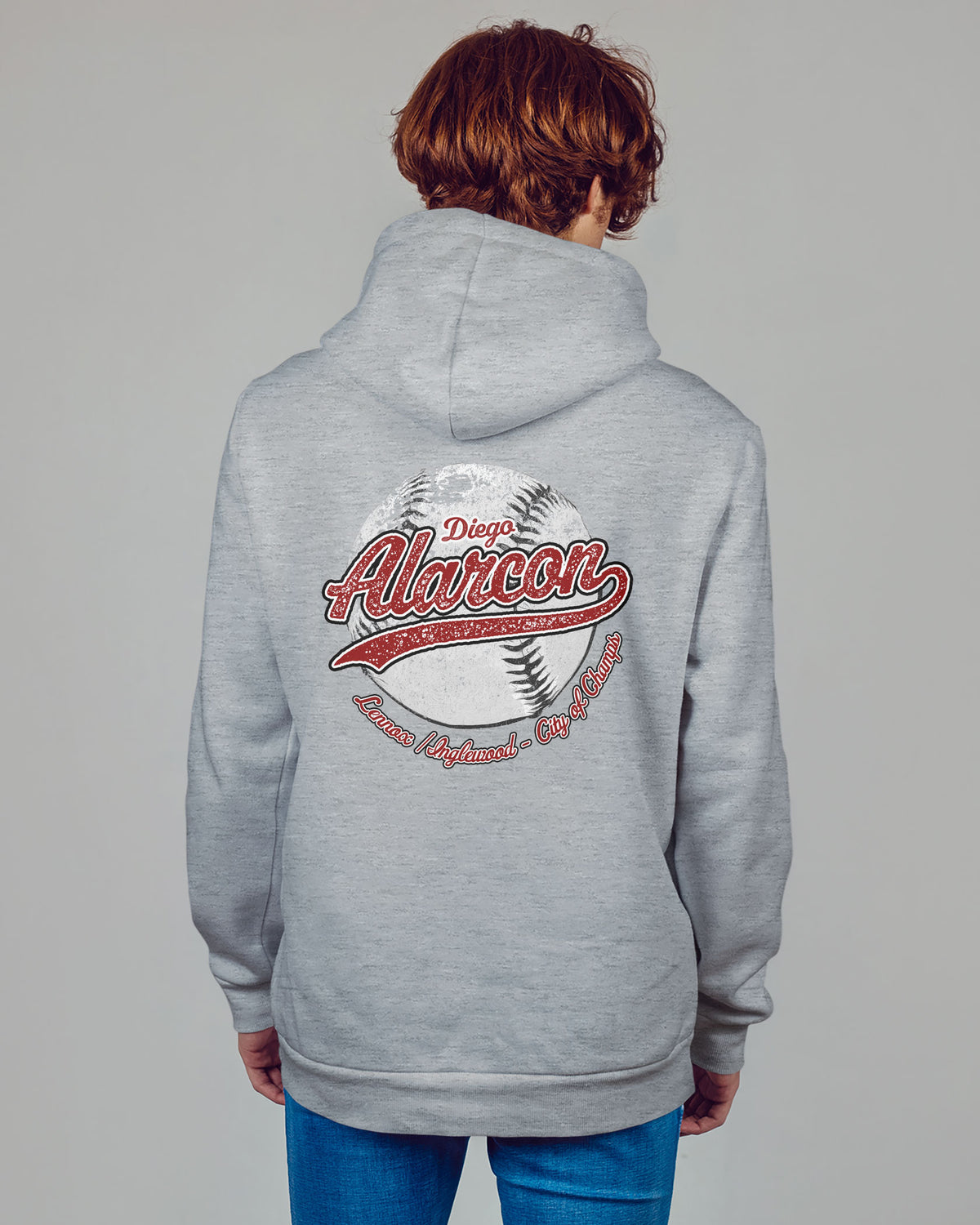 Diego Alarcon Sponge Fleece Zip Up Hoodie 003