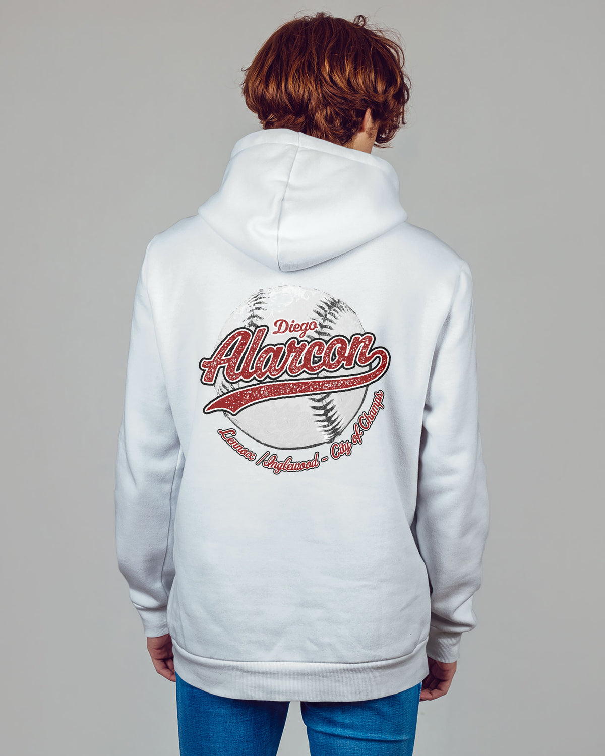 Diego Alarcon Sponge Fleece Zip Up Hoodie 003