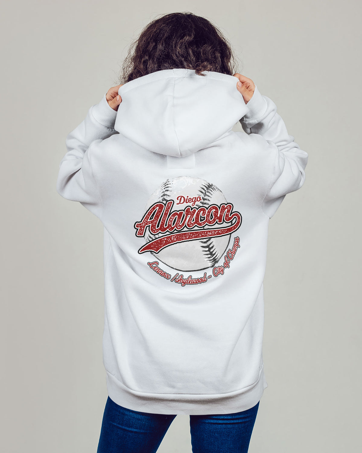 Diego Alarcon Sponge Fleece Zip Up Hoodie 003