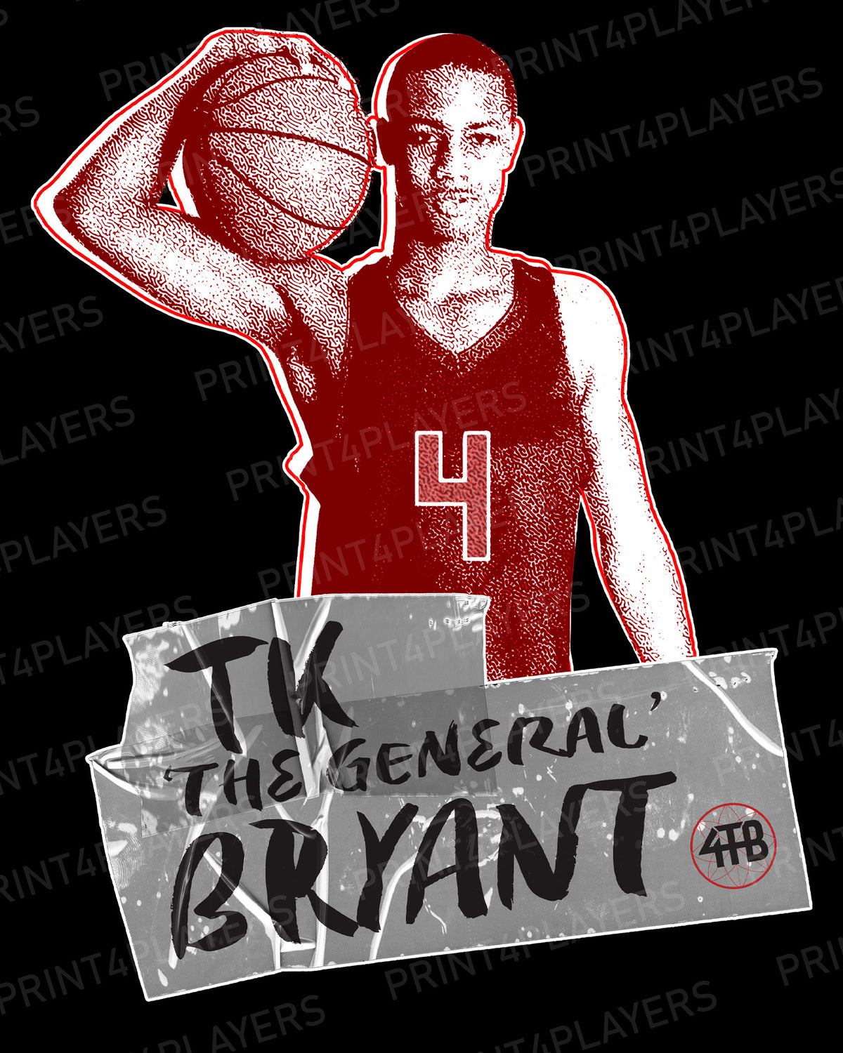 TK Bryant Sponge Fleece Pullover Hoodie 002