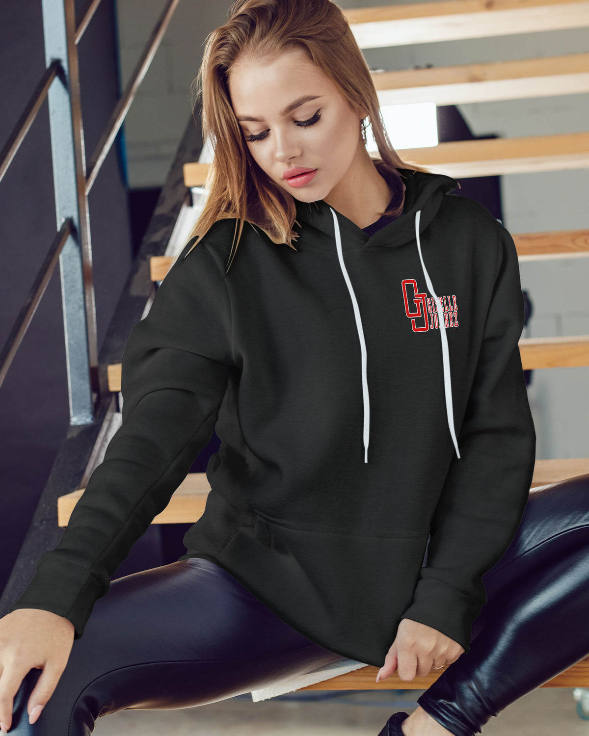 Giselle Juarez Sponge Fleece Pullover Hoodie 001
