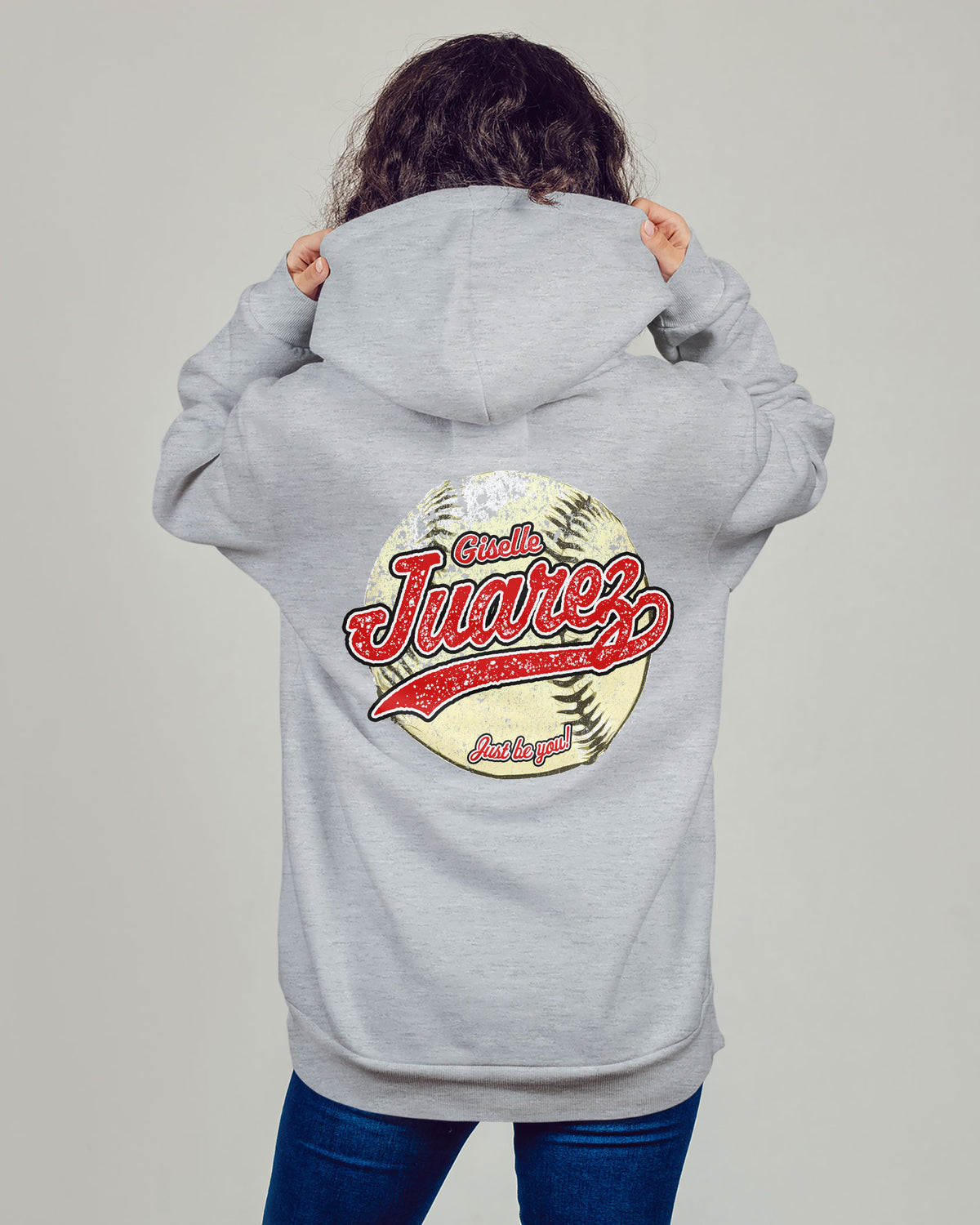 Giselle Juarez Sponge Fleece Zip Up Hoodie 001