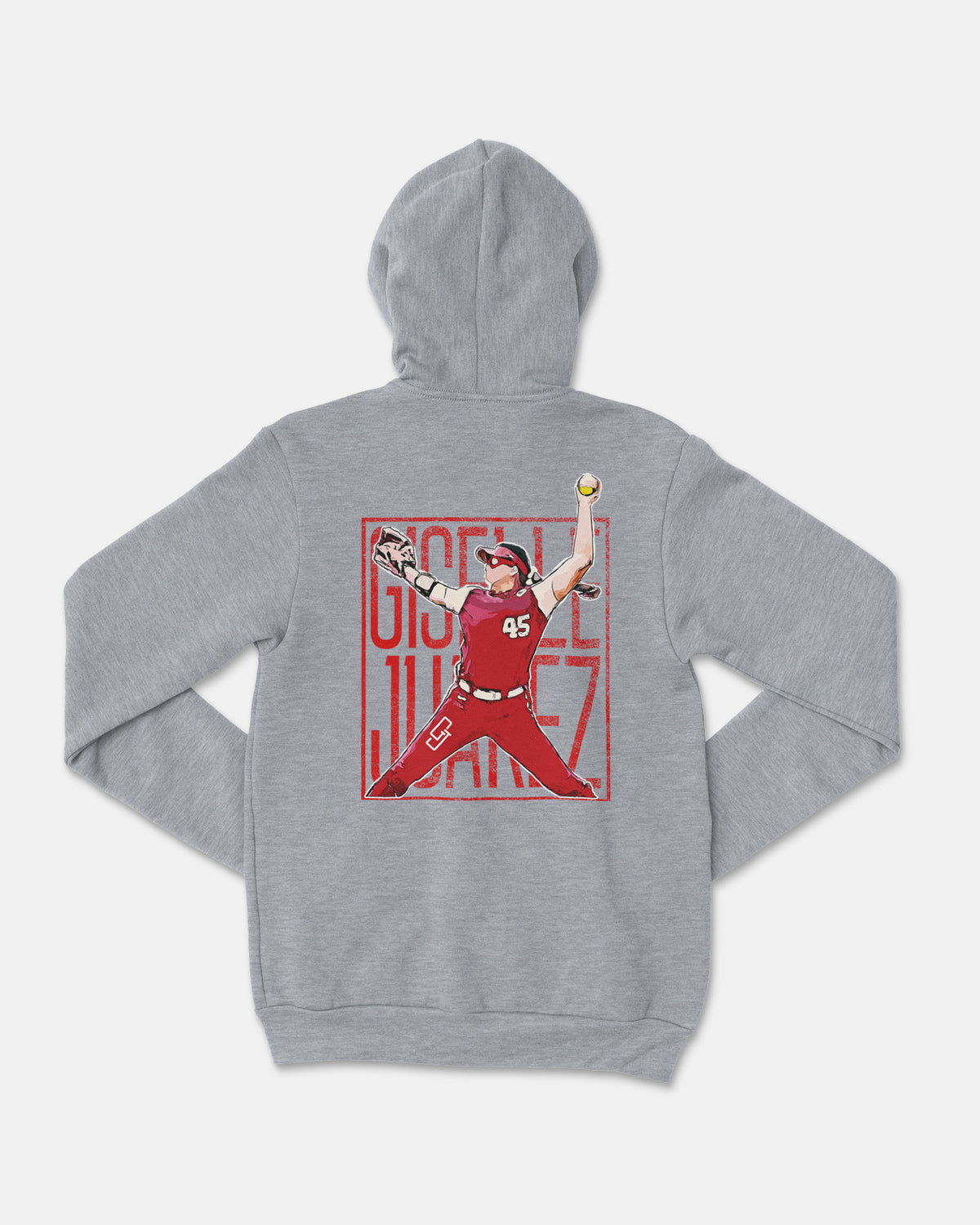 Giselle Juarez Sponge Fleece Zip Up Hoodie 002