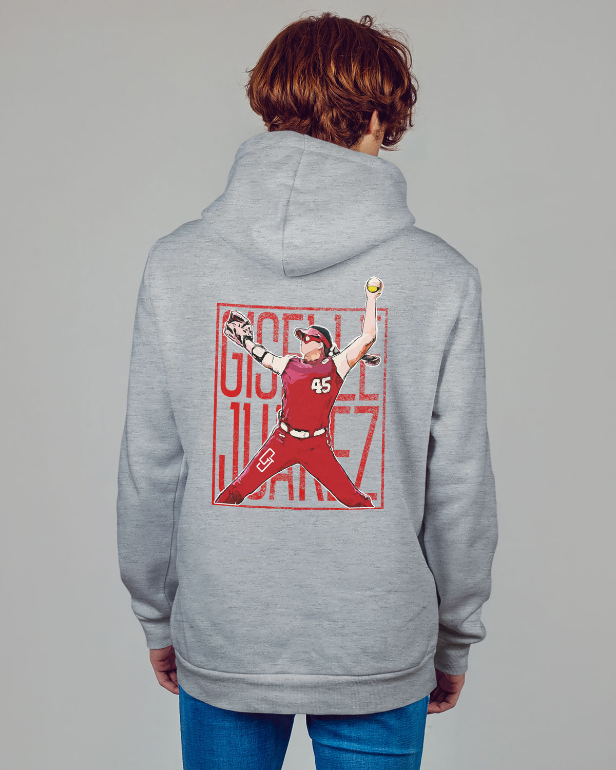 Giselle Juarez Sponge Fleece Zip Up Hoodie 002