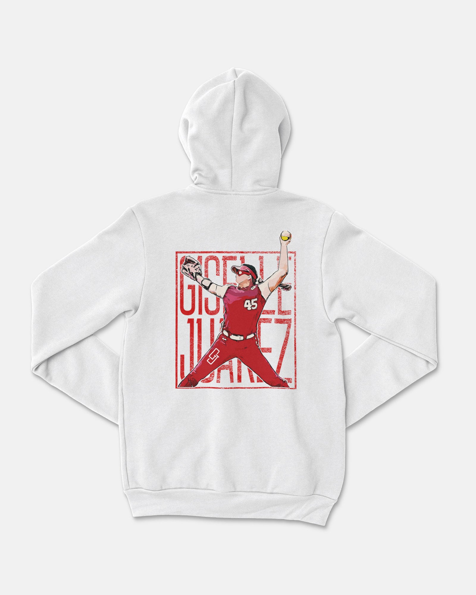Giselle Juarez Sponge Fleece Zip Up Hoodie 002