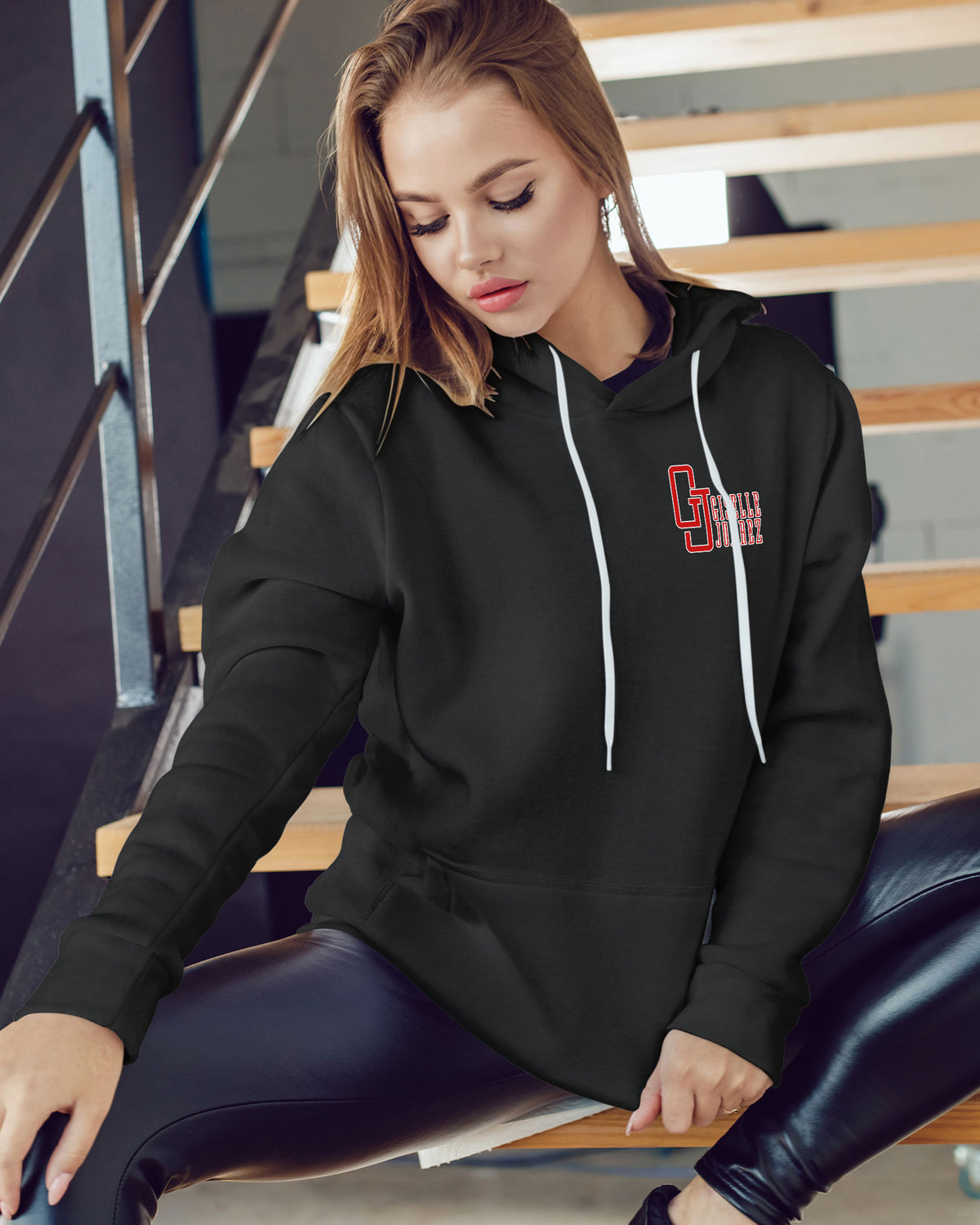 Giselle Juarez Sponge Fleece Pullover Hoodie 003