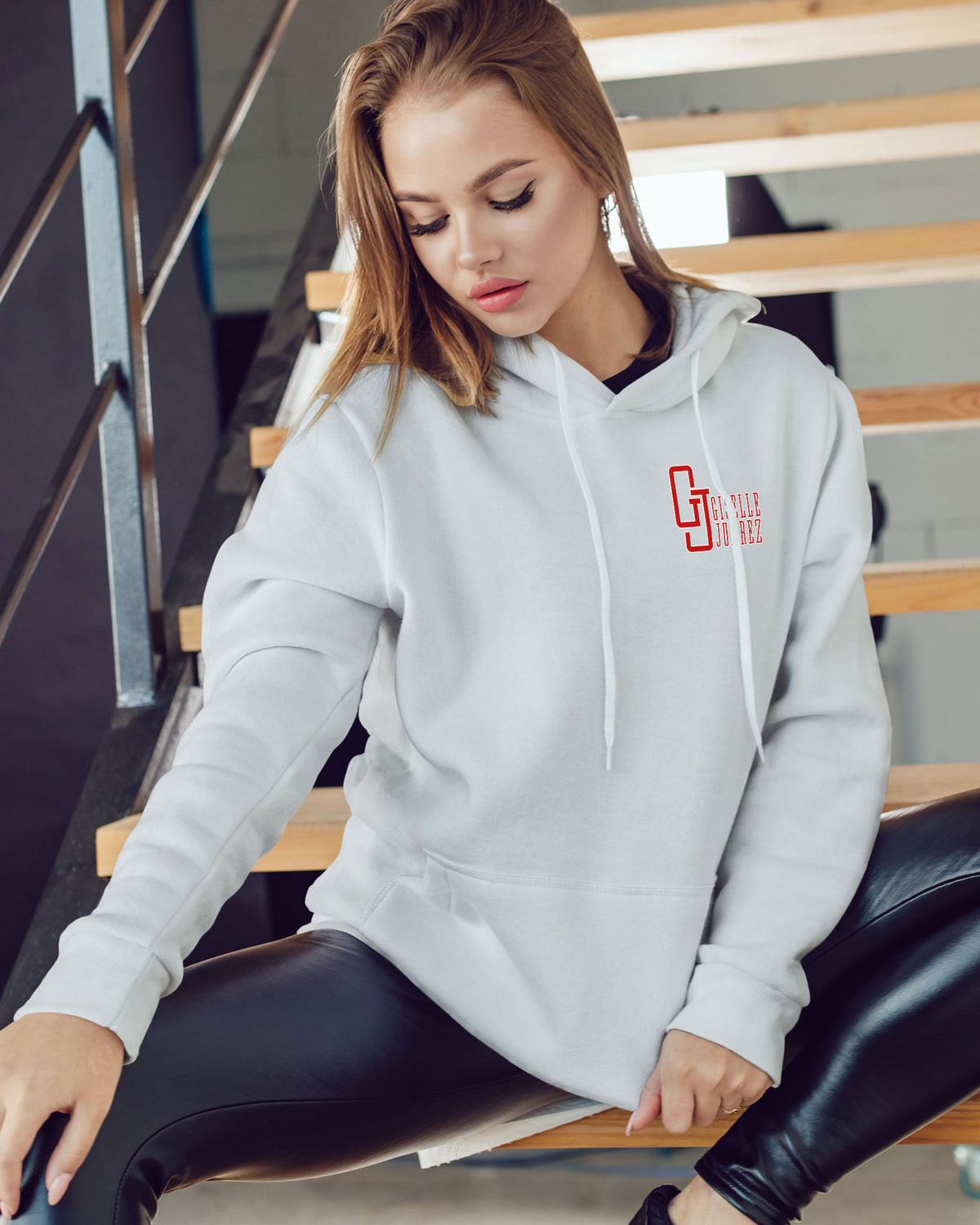 Giselle Juarez Sponge Fleece Pullover Hoodie 003