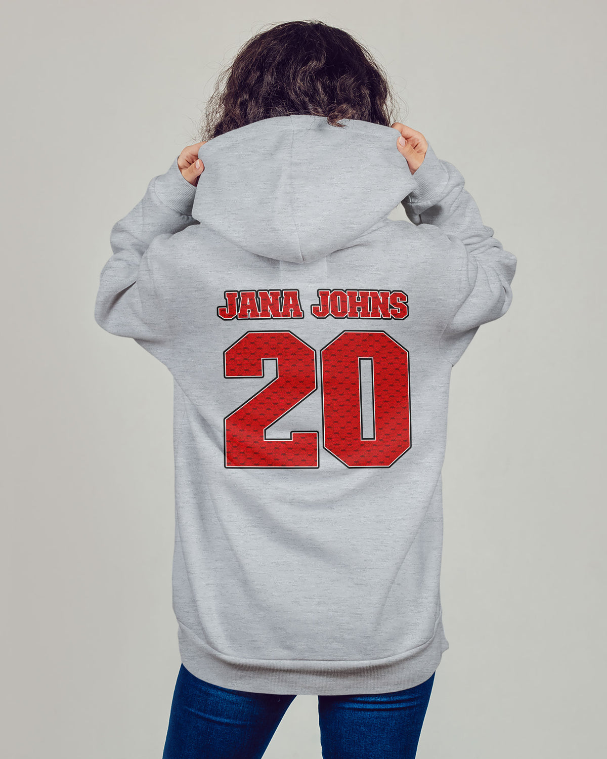 Jana Johns Sponge Fleece Pullover Hoodie 001