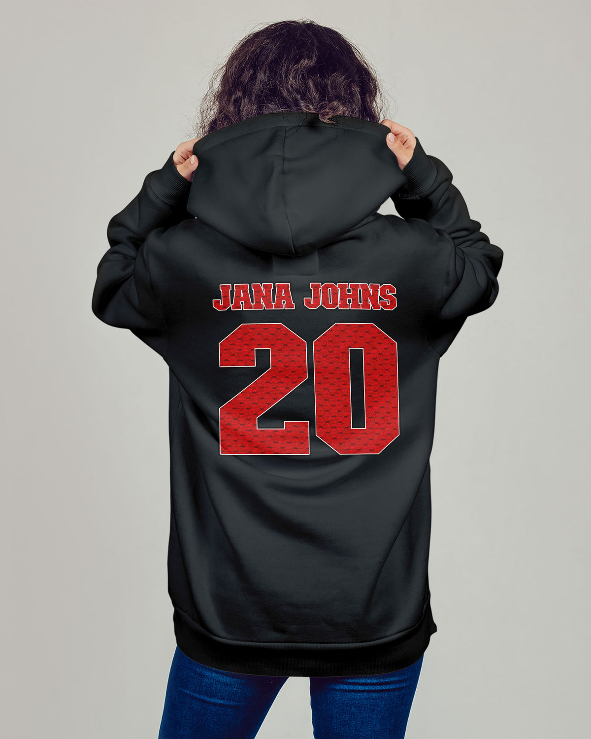 Jana Johns Sponge Fleece Pullover Hoodie 001