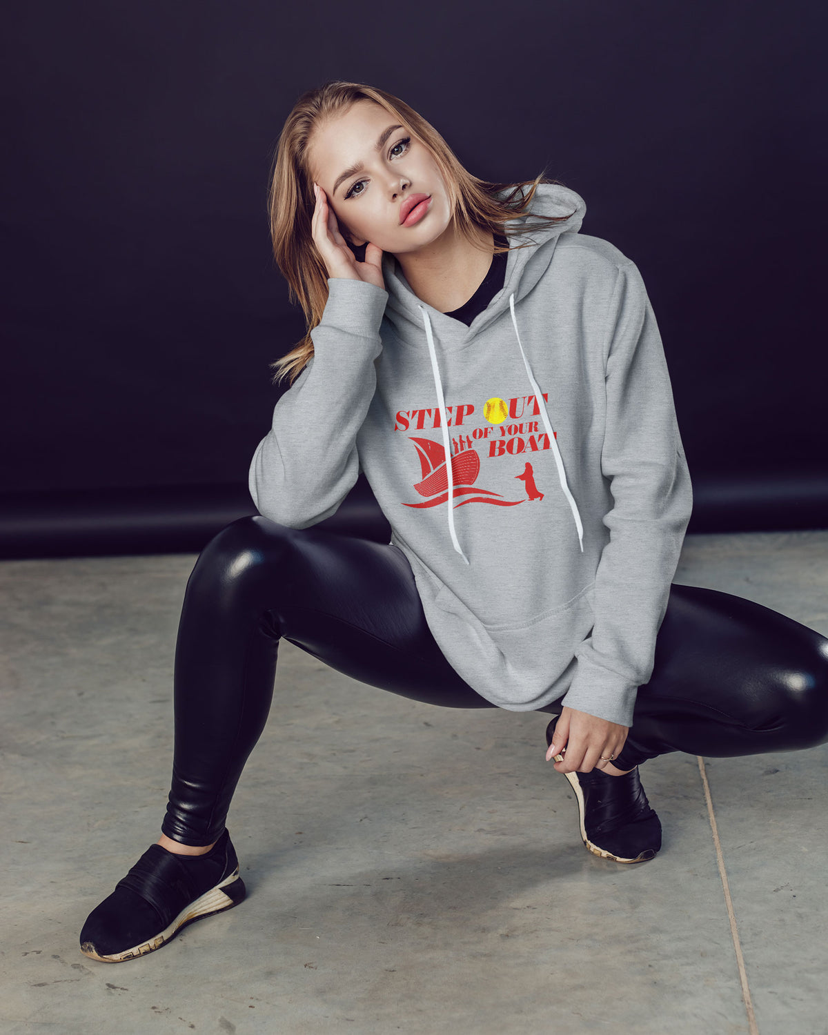 Jana Johns Sponge Fleece Pullover Hoodie 006