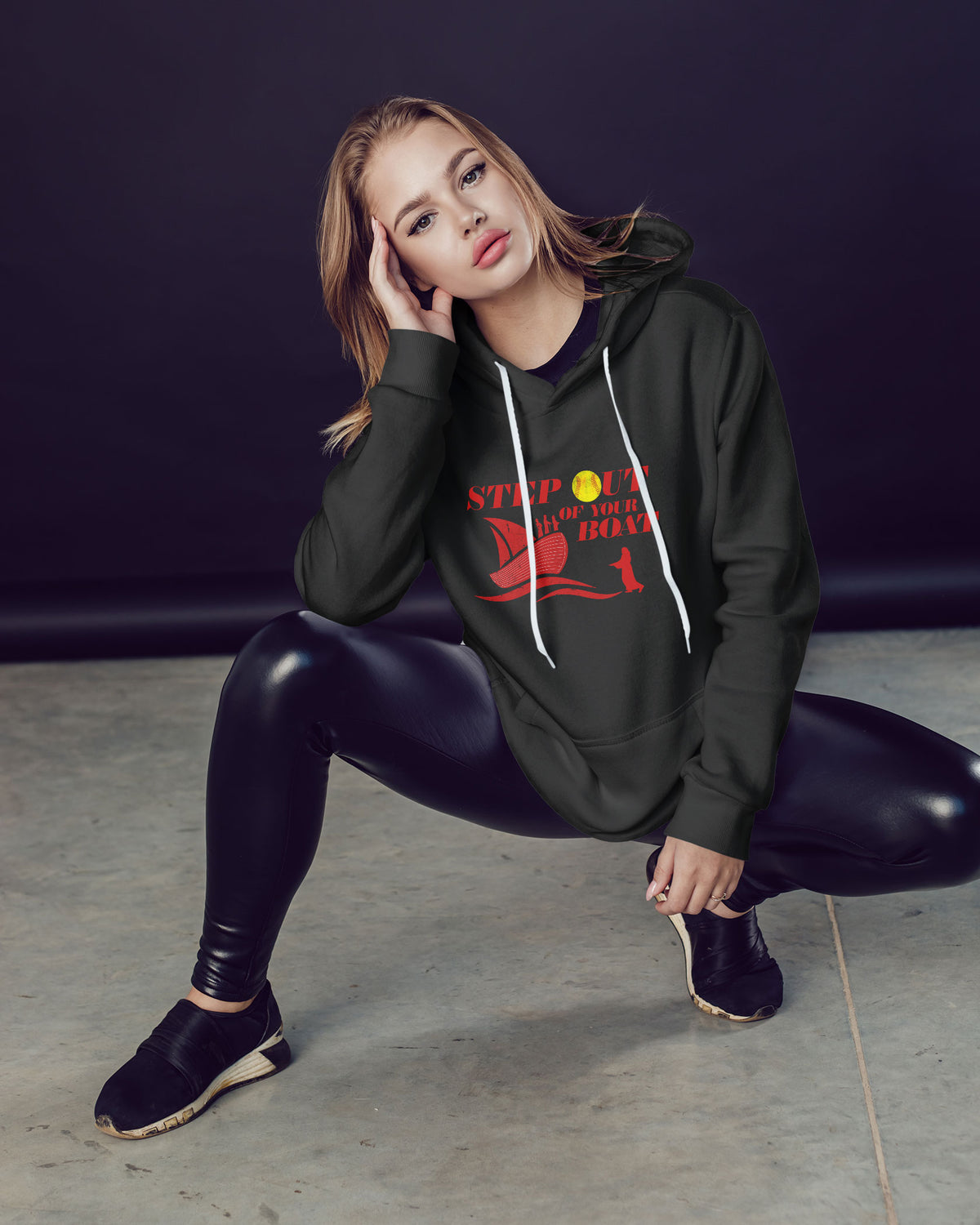 Jana Johns Sponge Fleece Pullover Hoodie 006
