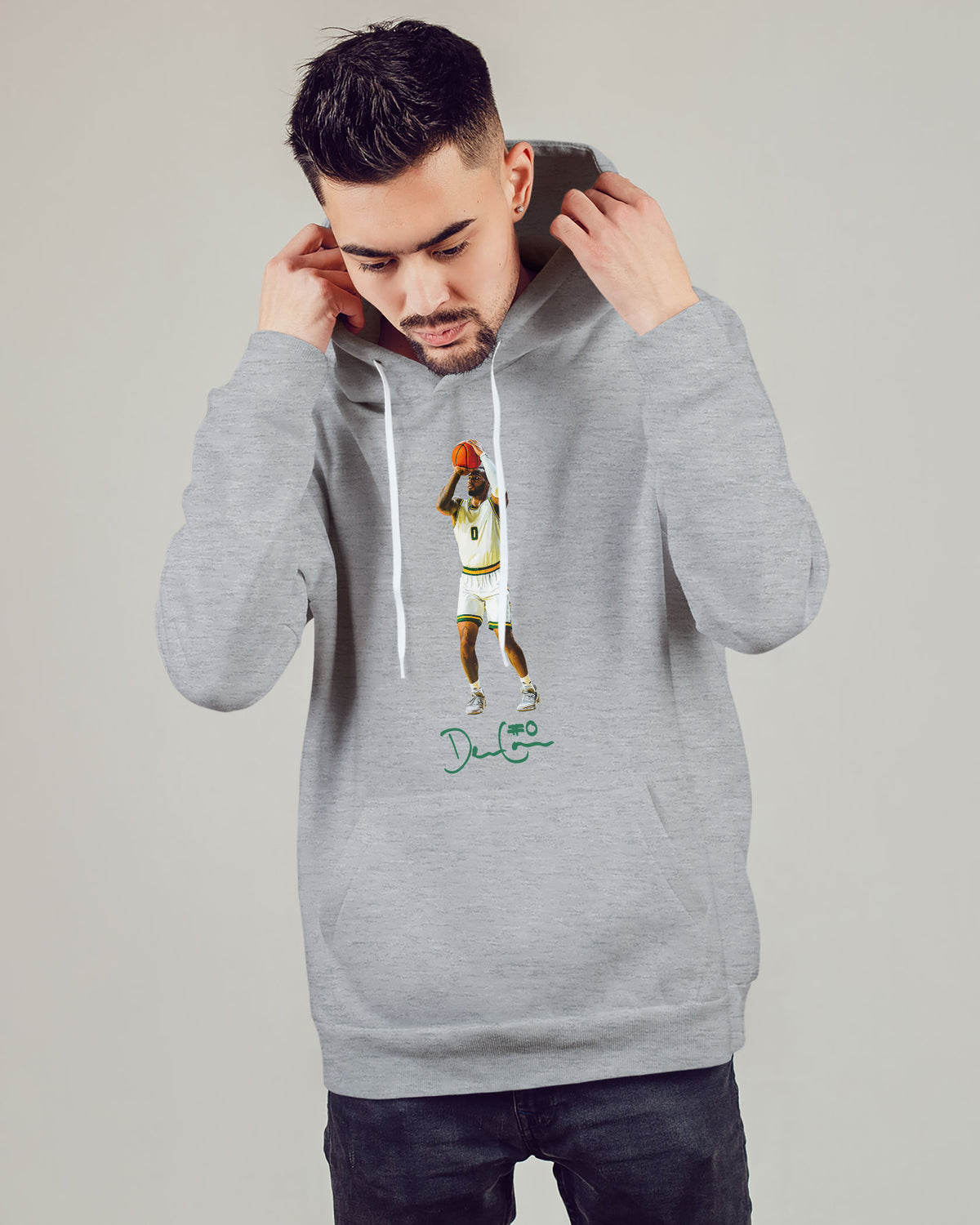 DeVon Cooper Sponge Fleece Pullover Hoodie