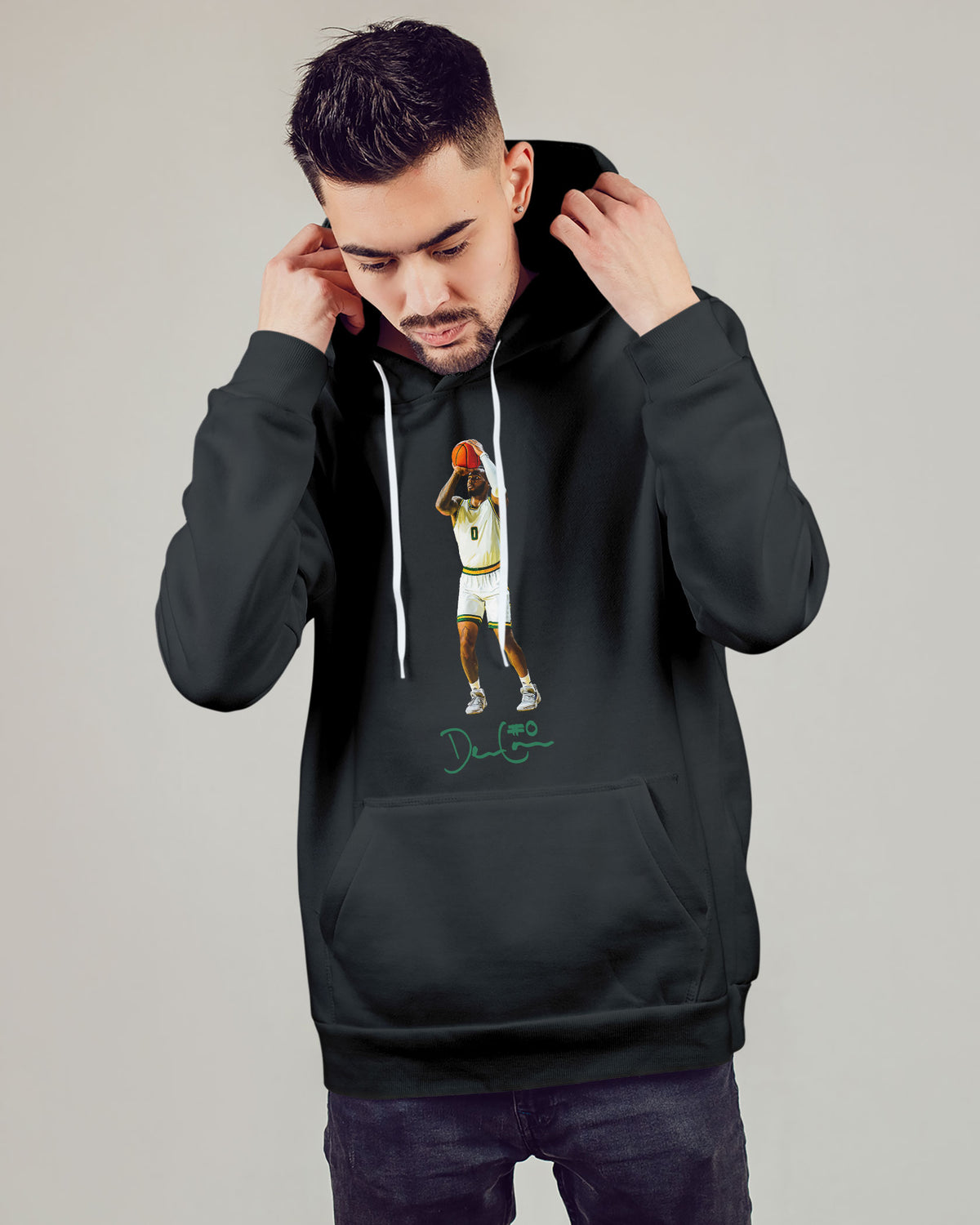 DeVon Cooper Sponge Fleece Pullover Hoodie