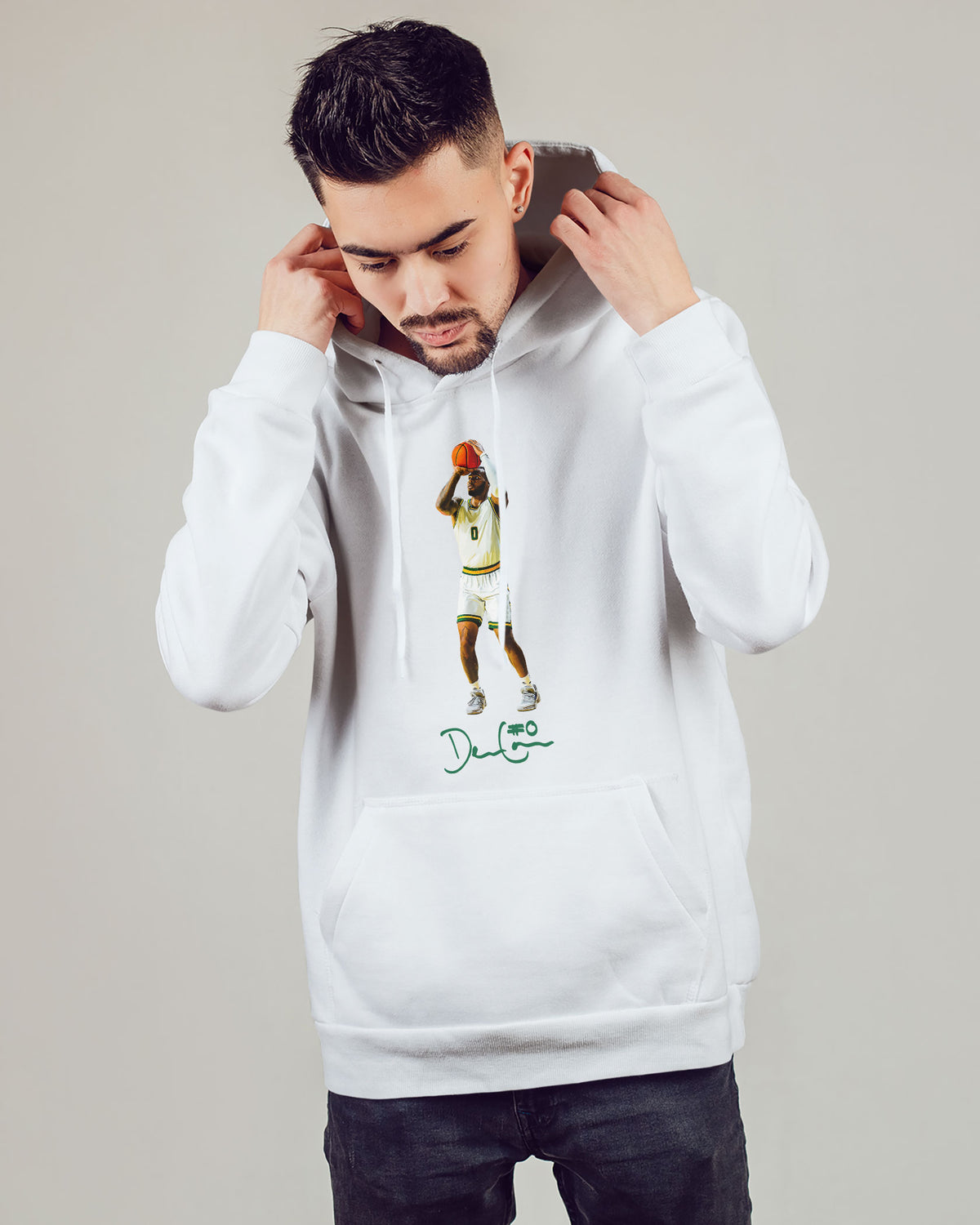 DeVon Cooper Sponge Fleece Pullover Hoodie