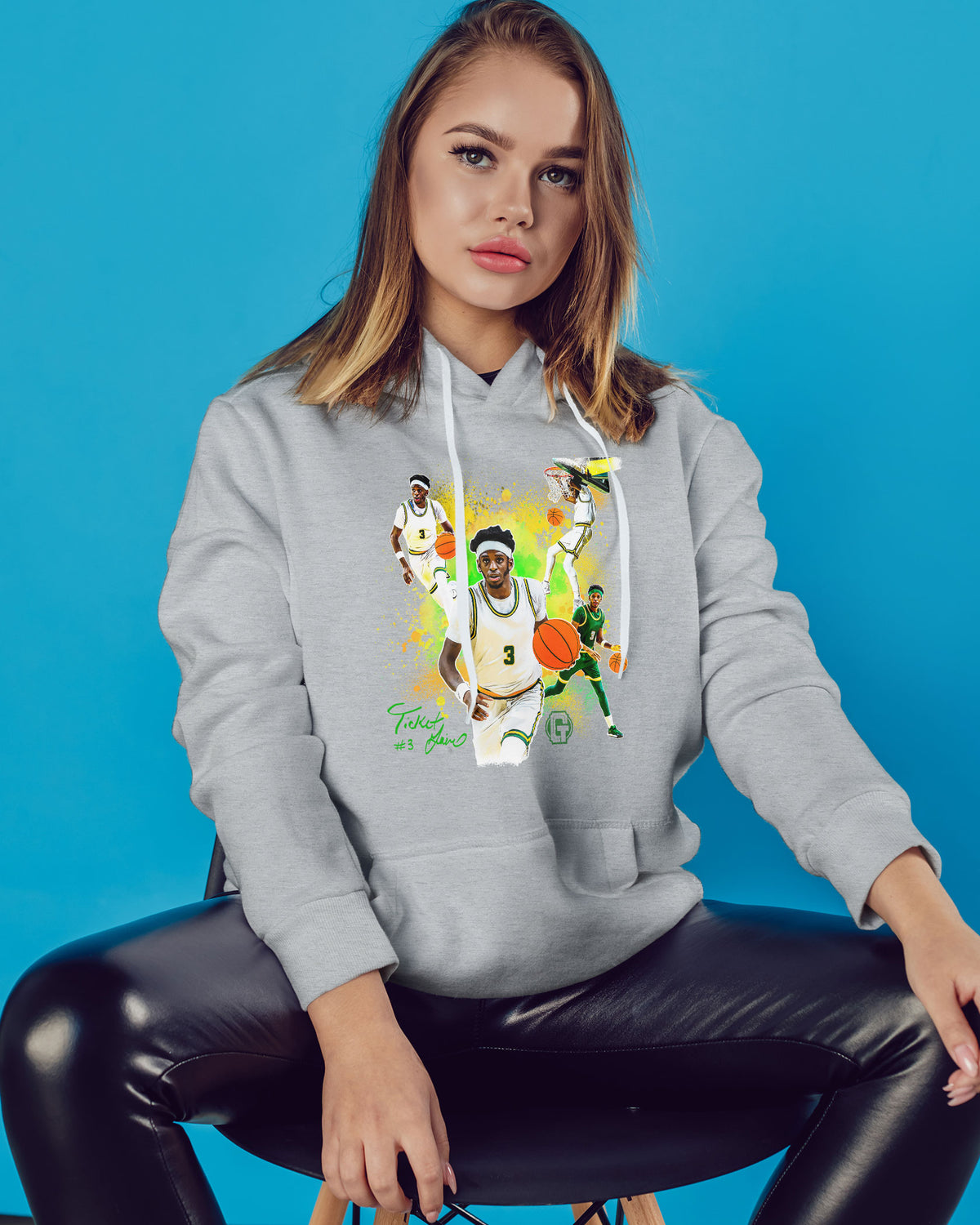 Davonte &quot;Ticket&quot; Gaines Sponge Fleece Pullover Hoodie