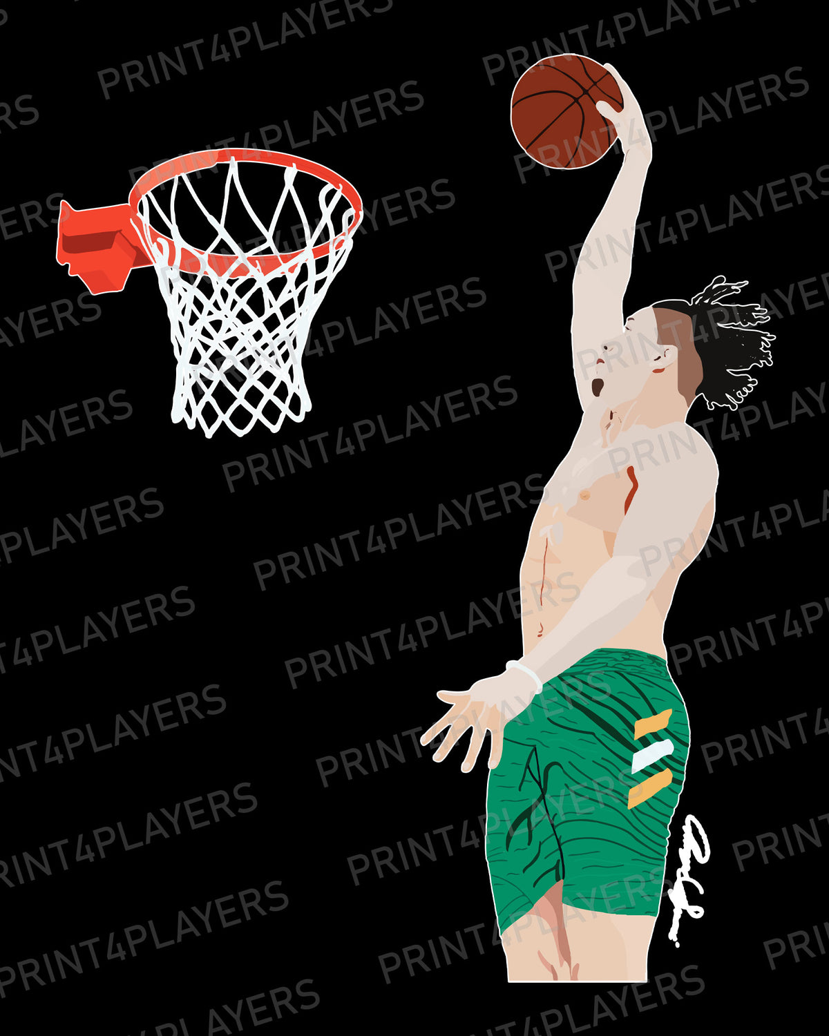 Josh Oduro Sponge Fleece Pullover Hoodie