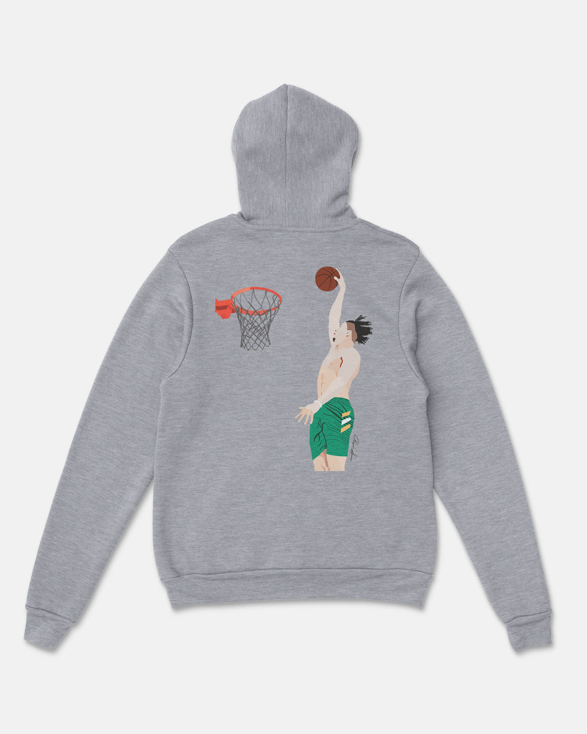 Josh Oduro Sponge Fleece Pullover Hoodie