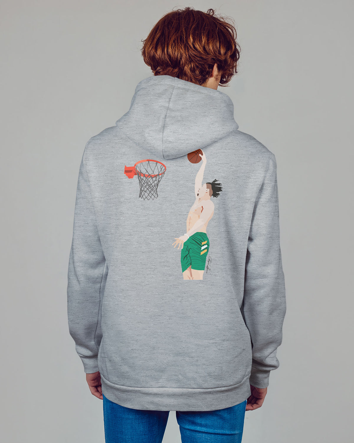 Josh Oduro Sponge Fleece Pullover Hoodie