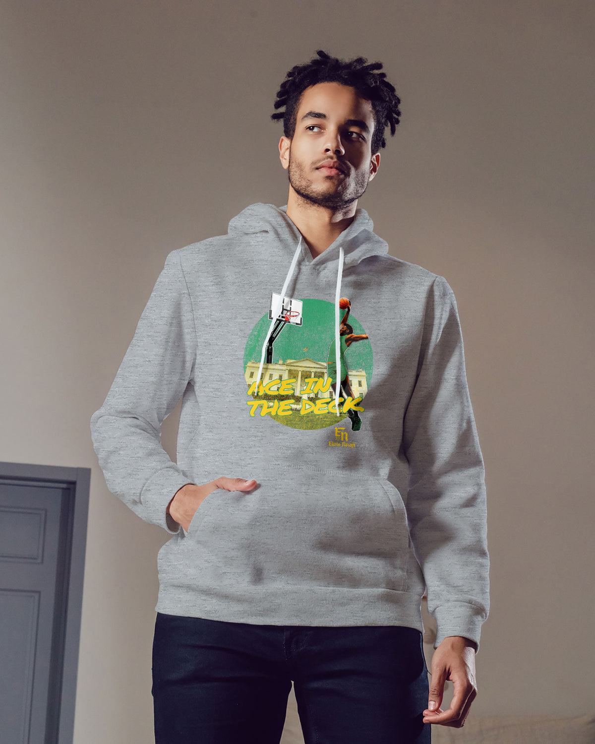 Elvis Nnaji Sponge Fleece Pullover Hoodie