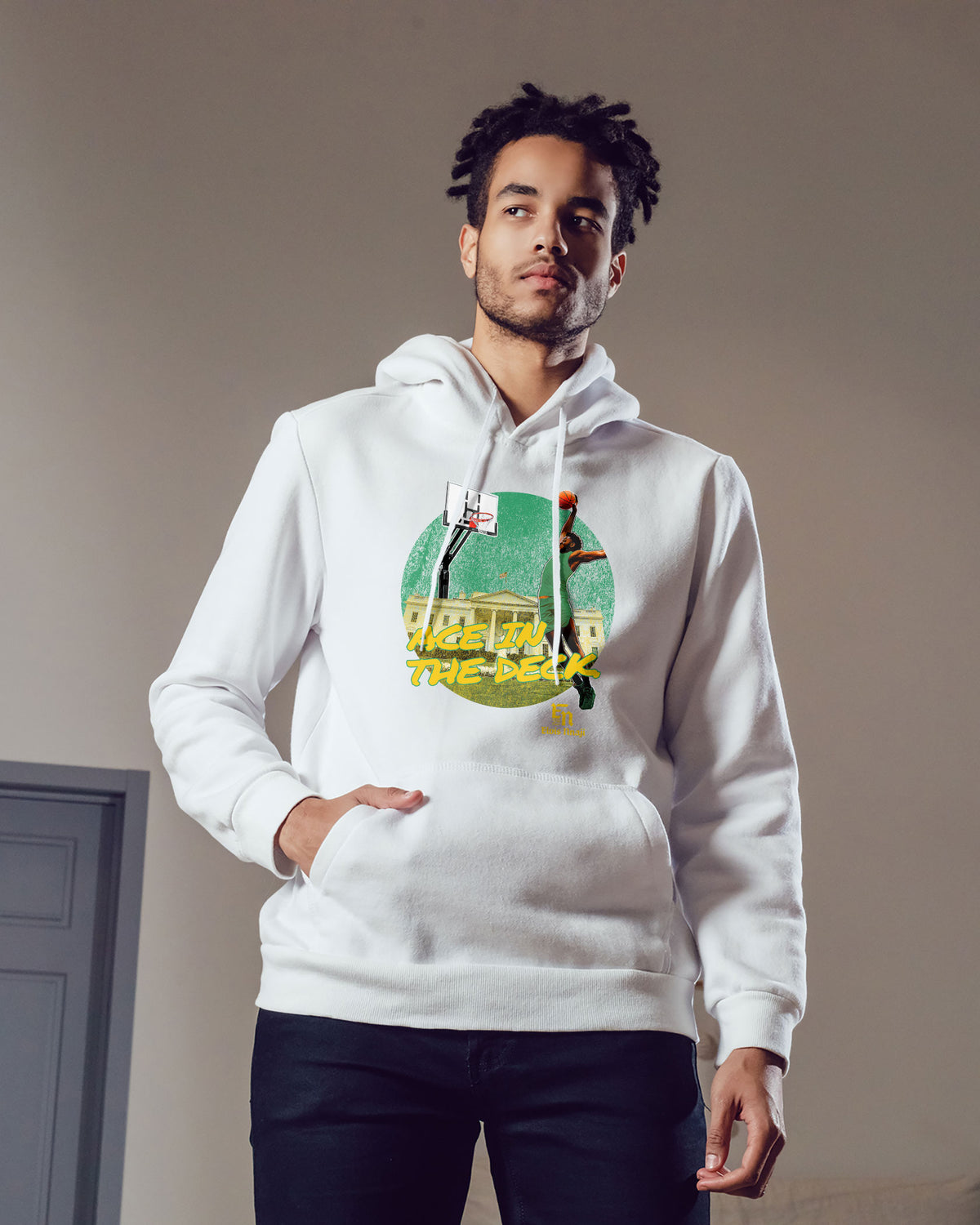 Elvis Nnaji Sponge Fleece Pullover Hoodie