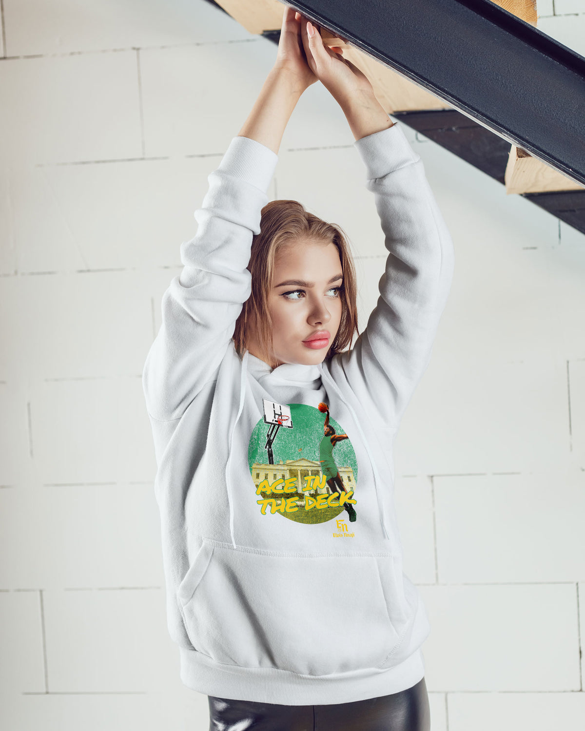 Elvis Nnaji Sponge Fleece Pullover Hoodie