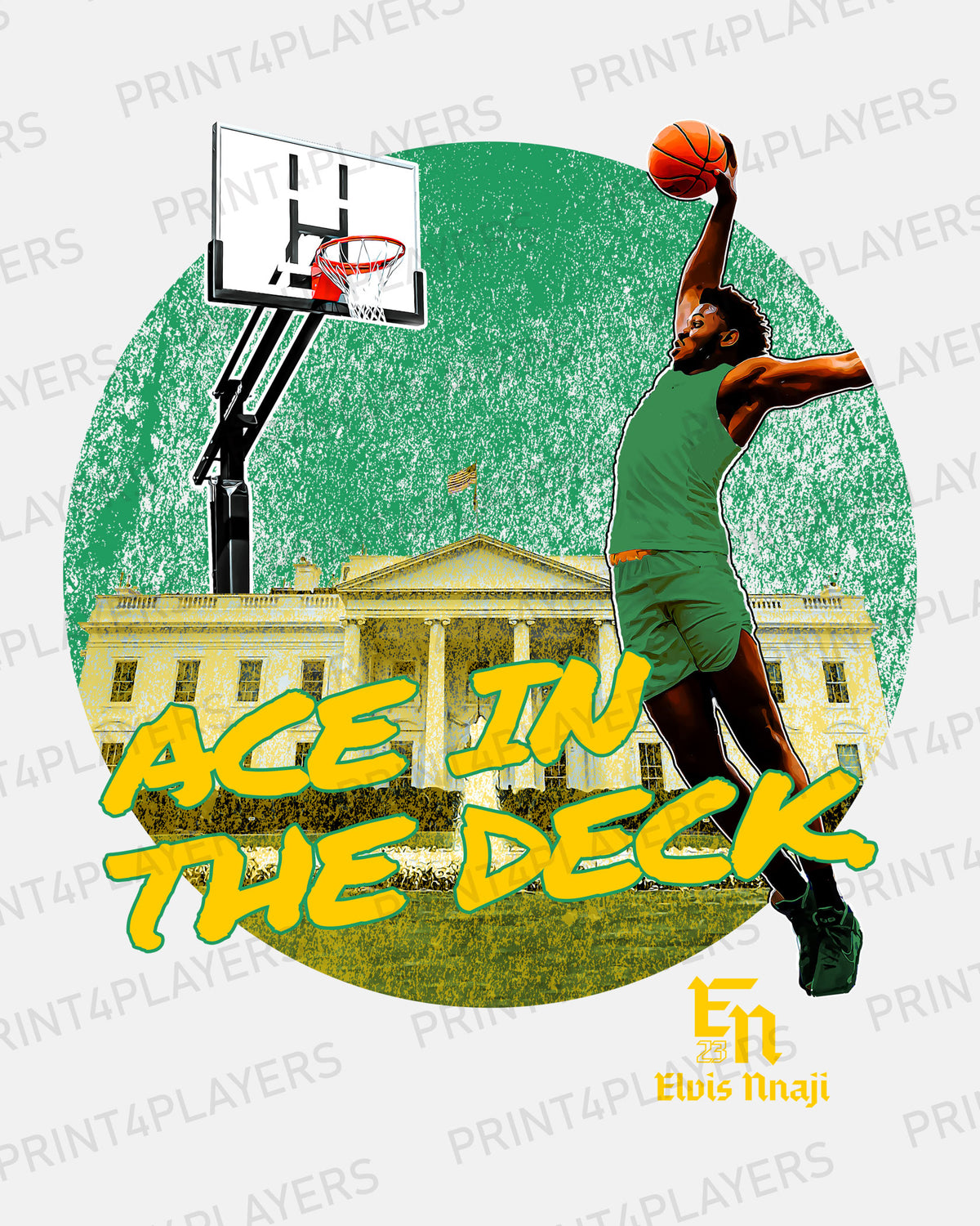 Elvis Nnaji Sponge Fleece Pullover Hoodie