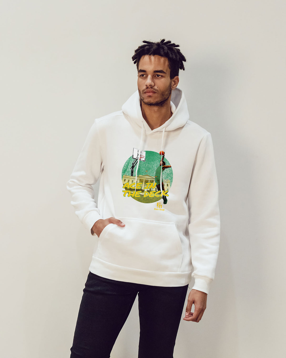 Elvis Nnaji Sponge Fleece Pullover Hoodie