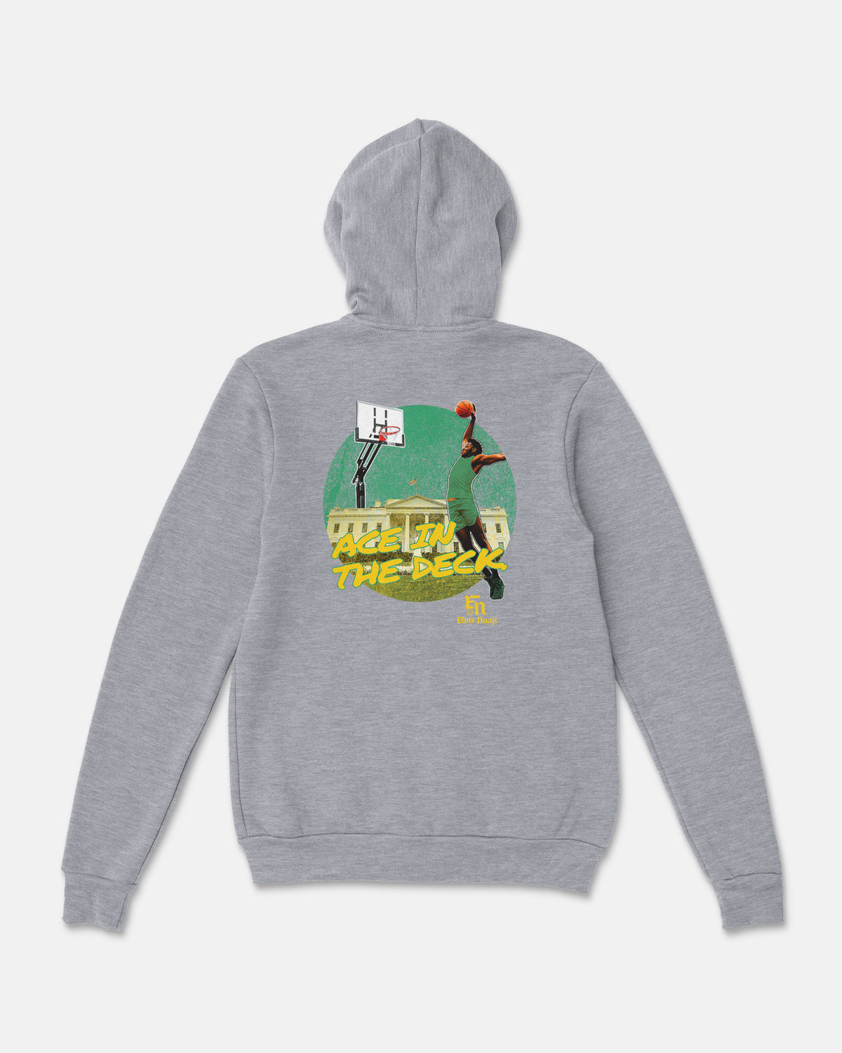 Elvis Nnaji Sponge Fleece Zip Up Hoodie