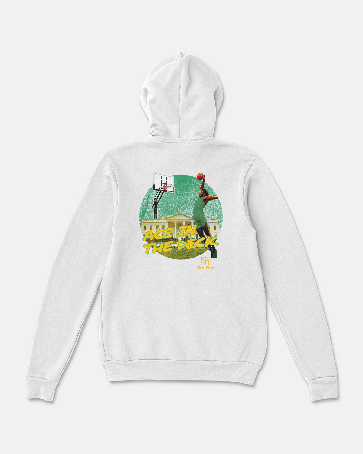 Elvis Nnaji Sponge Fleece Zip Up Hoodie