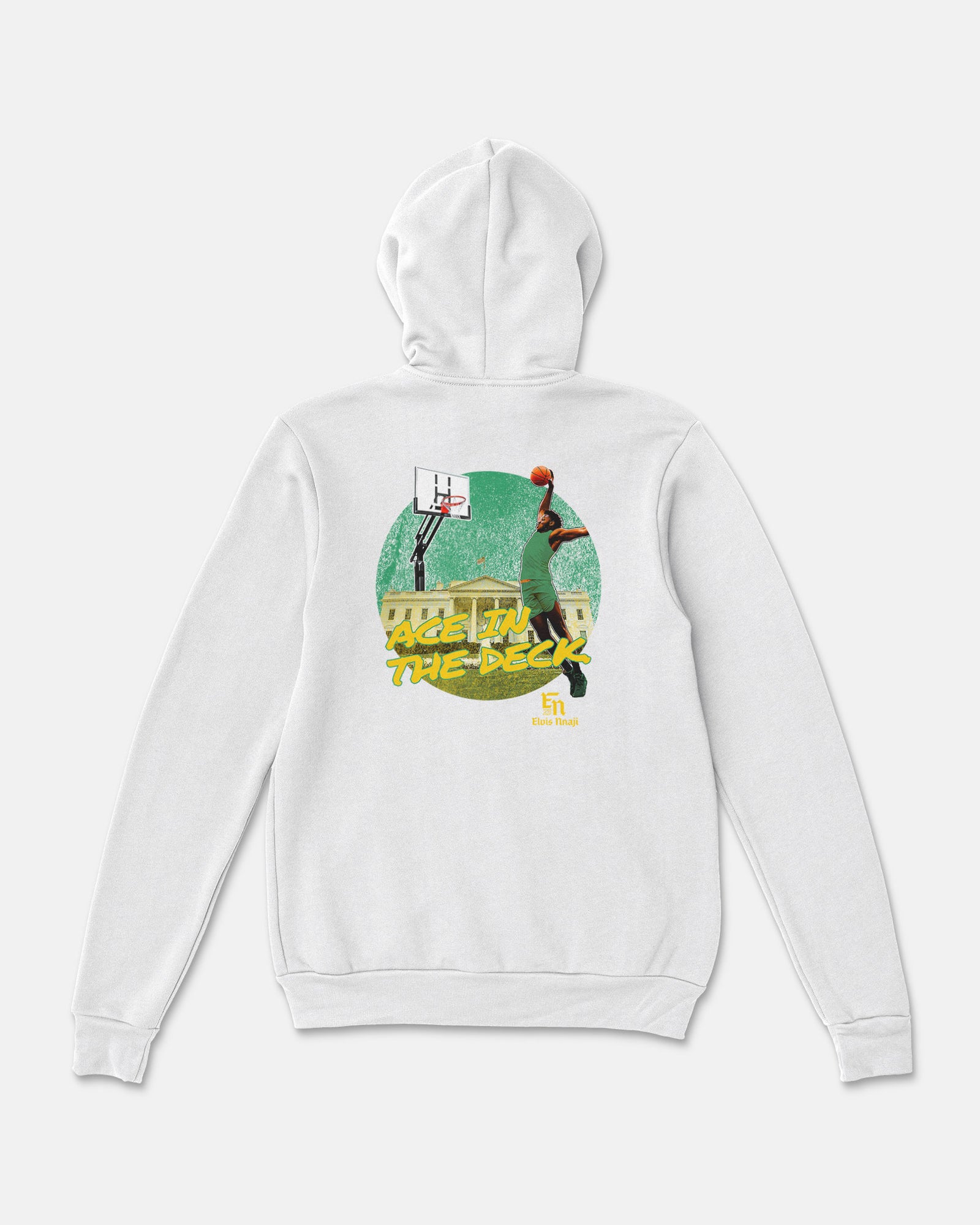 Elvis Nnaji Sponge Fleece Zip Up Hoodie