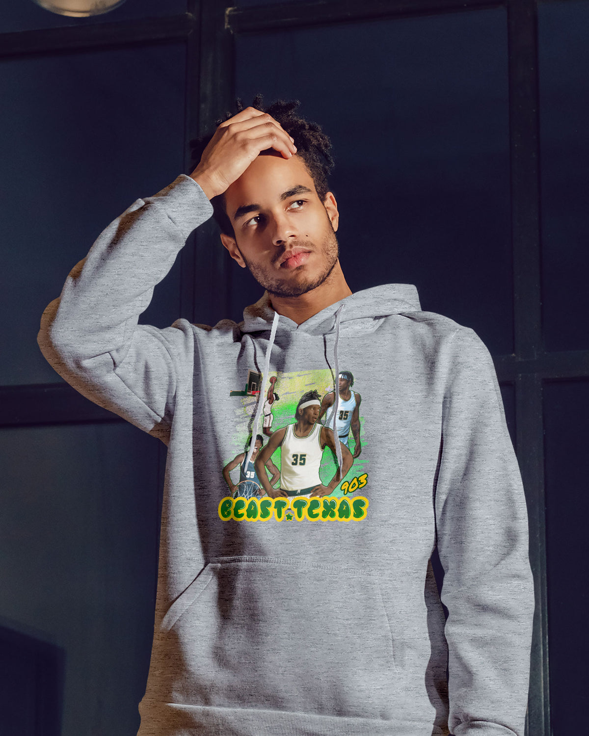 Malik Henry Sponge Fleece Pullover Hoodie