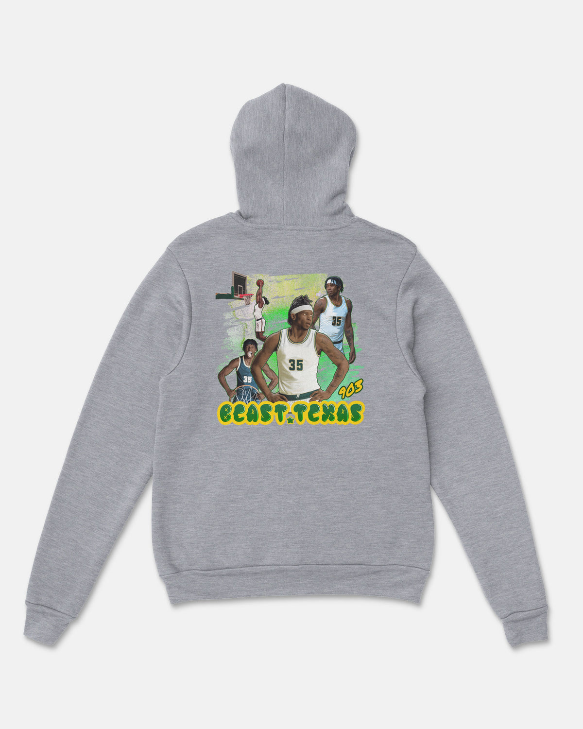 Malik Henry Sponge Fleece Zip Up Hoodie