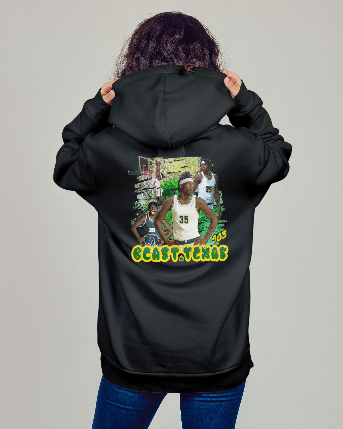 Malik Henry Sponge Fleece Zip Up Hoodie