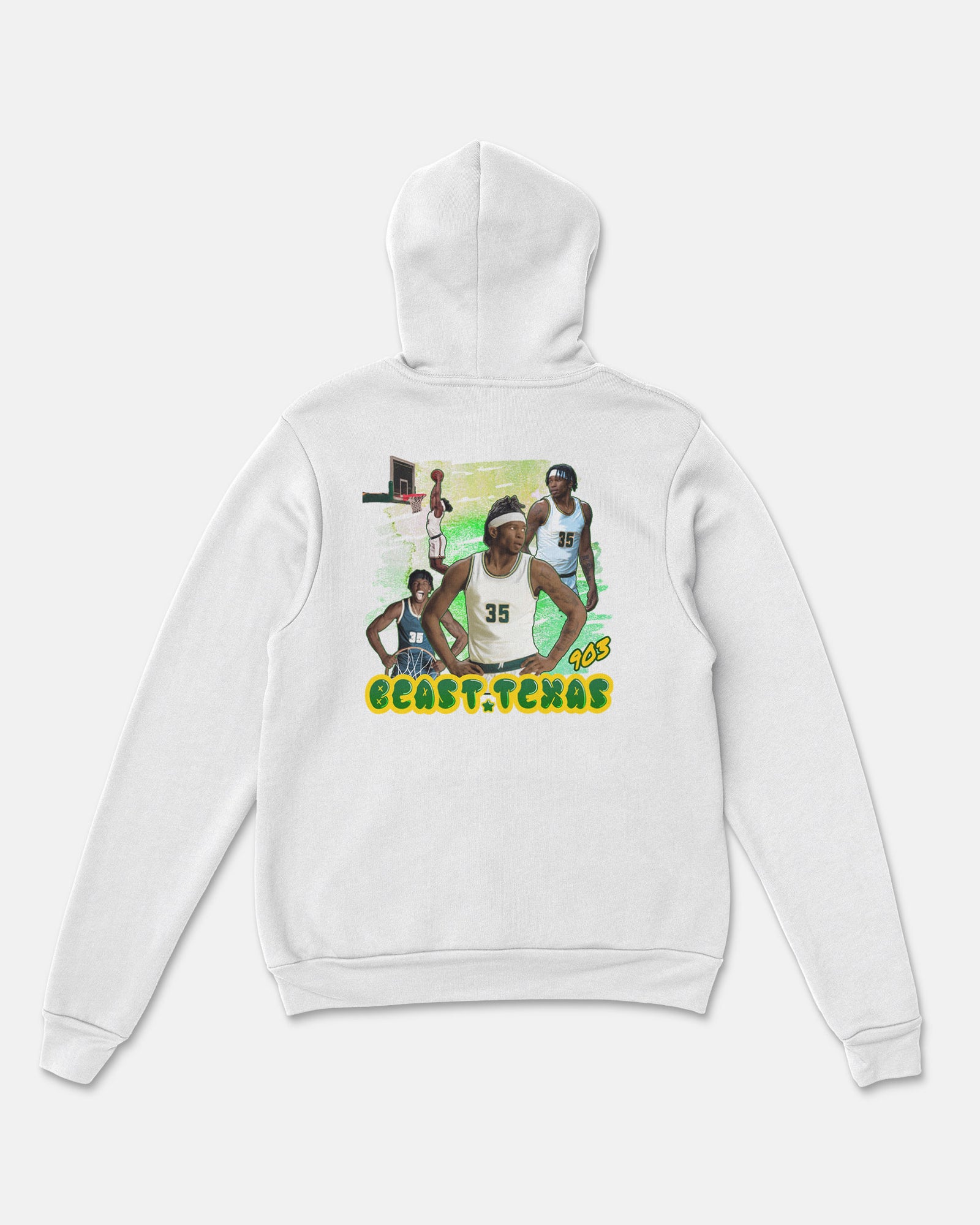 Malik Henry Sponge Fleece Zip Up Hoodie