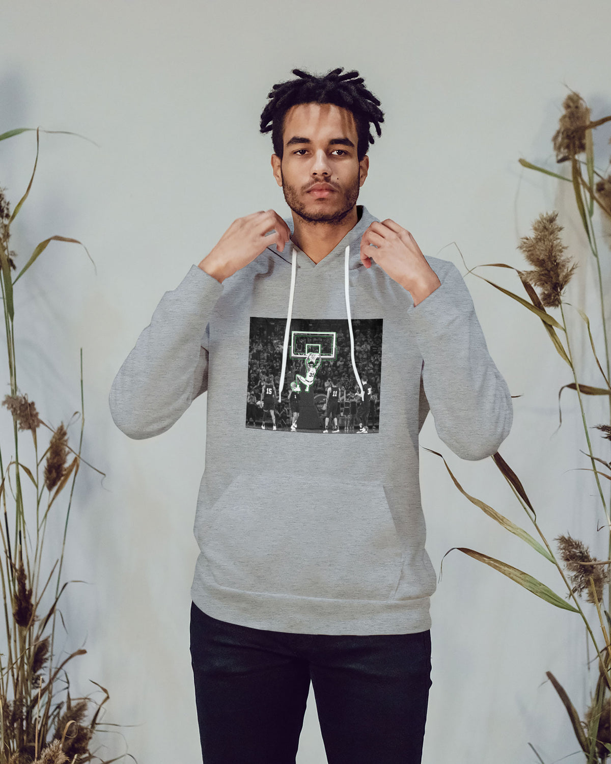Malik Henry Sponge Fleece Pullover Hoodie