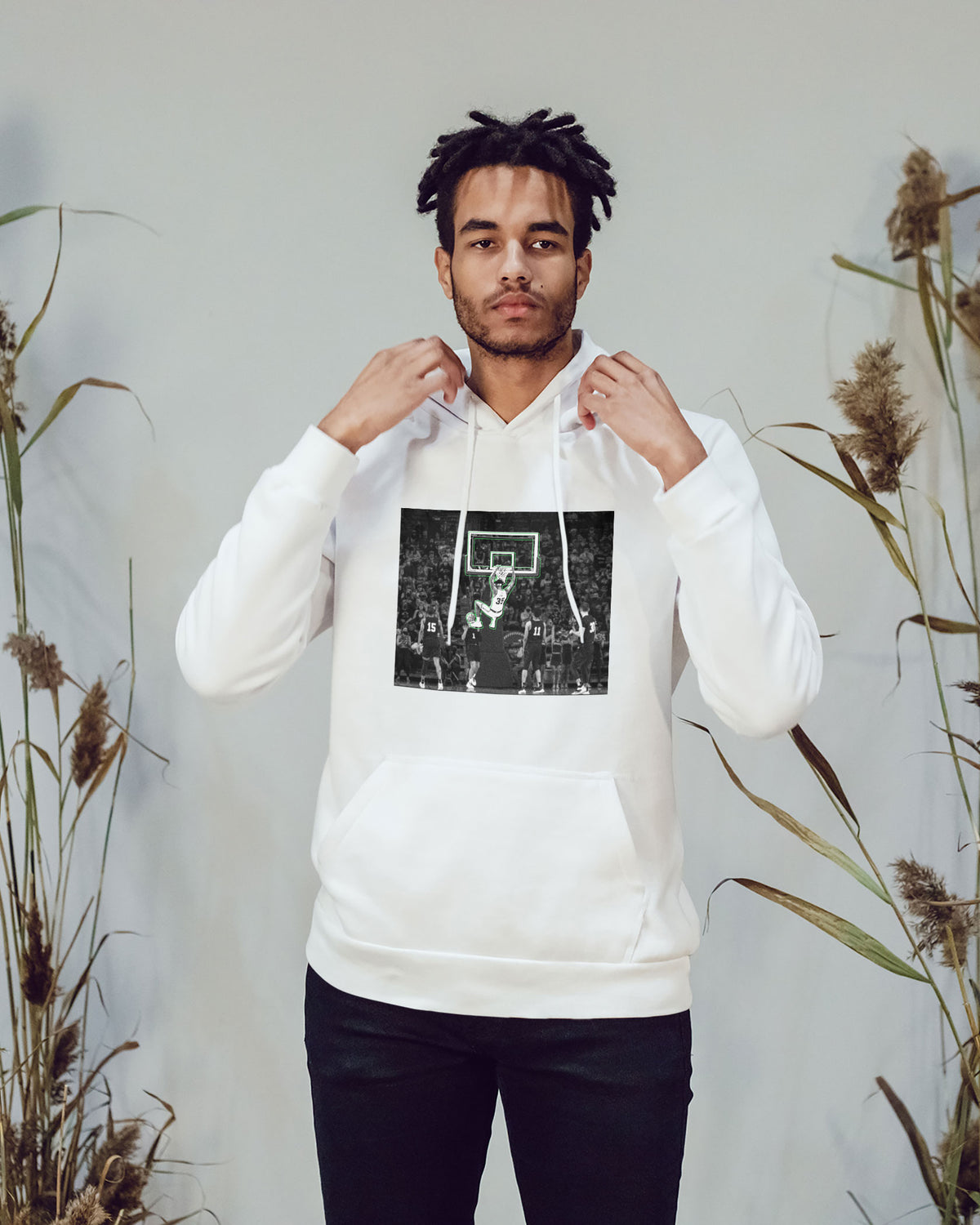 Malik Henry Sponge Fleece Pullover Hoodie