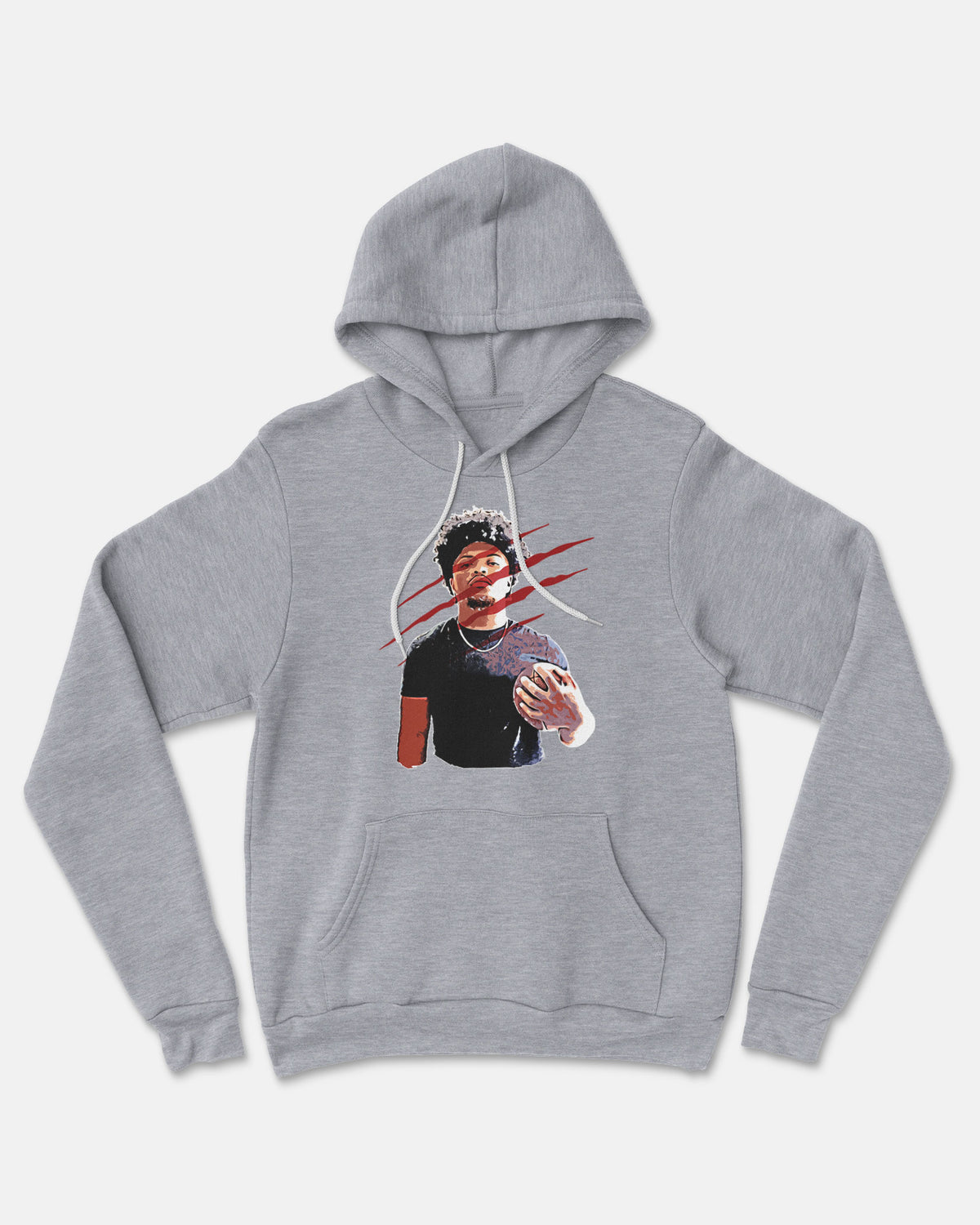 Samuel Camposeco Sponge Fleece Pullover Hoodie 003