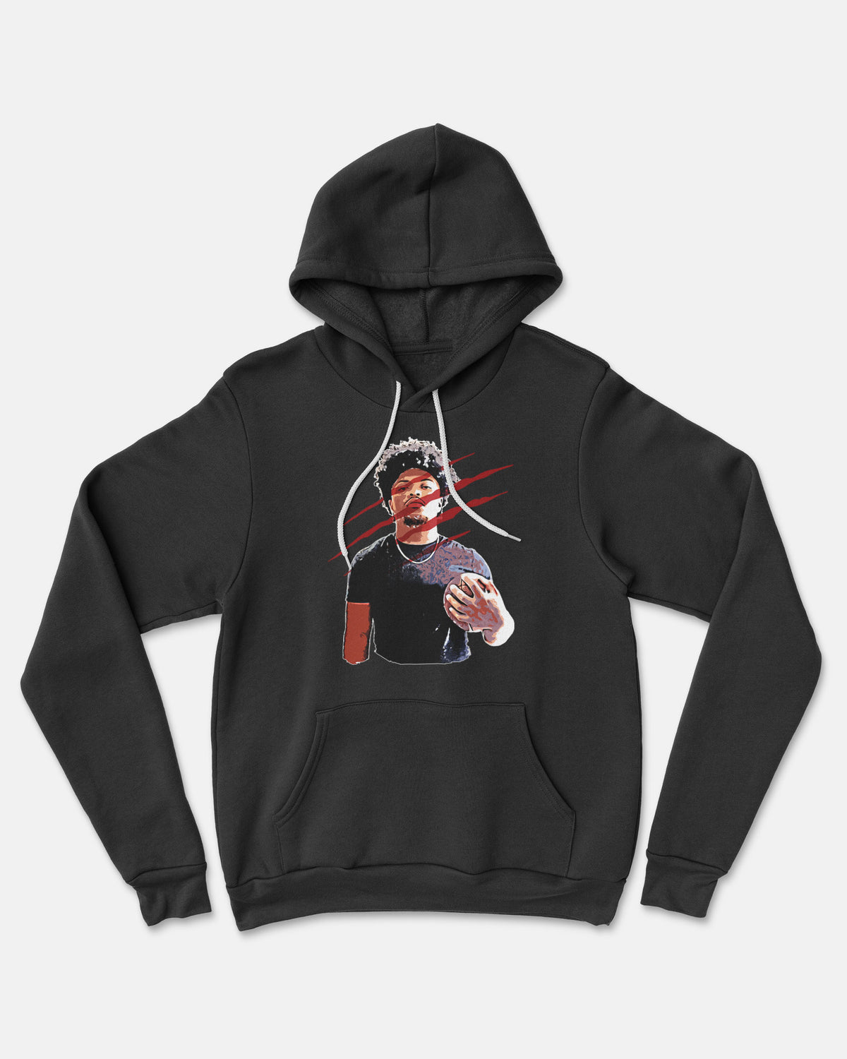 Samuel Camposeco Sponge Fleece Pullover Hoodie 003