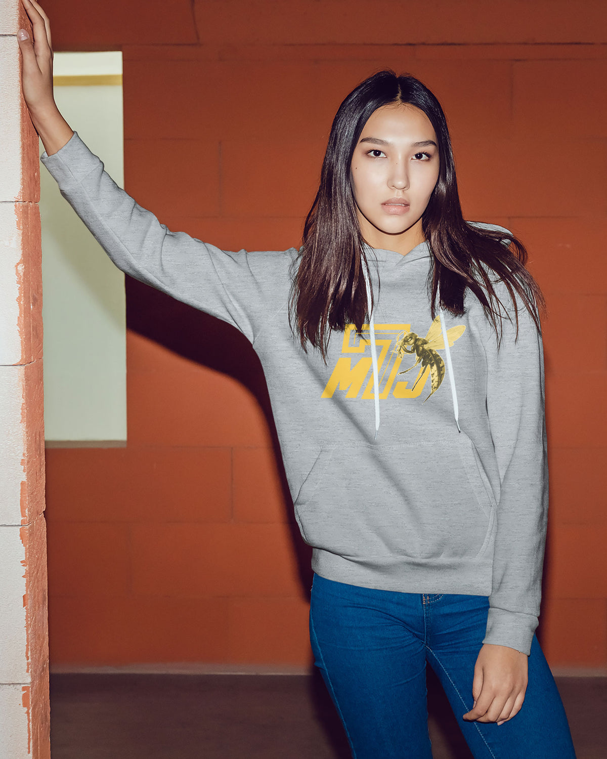 Myles Crawley Sponge Fleece Pullover Hoodie 001