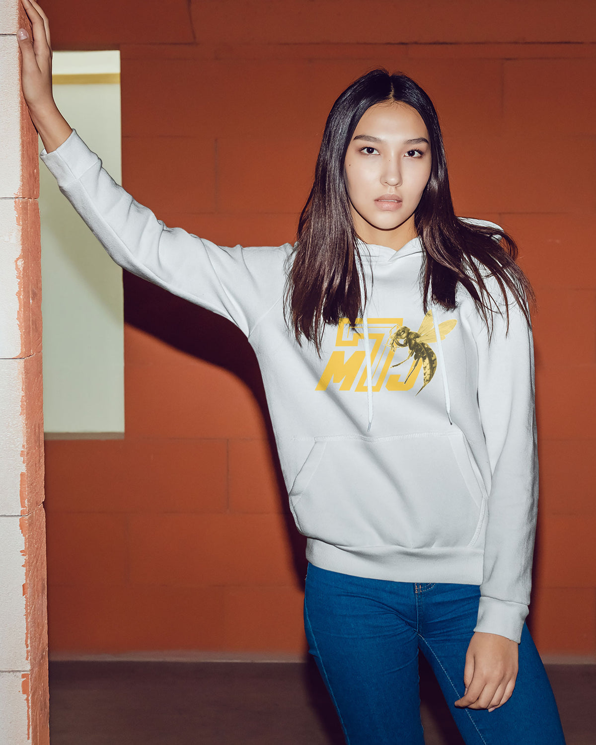 Myles Crawley Sponge Fleece Pullover Hoodie 001