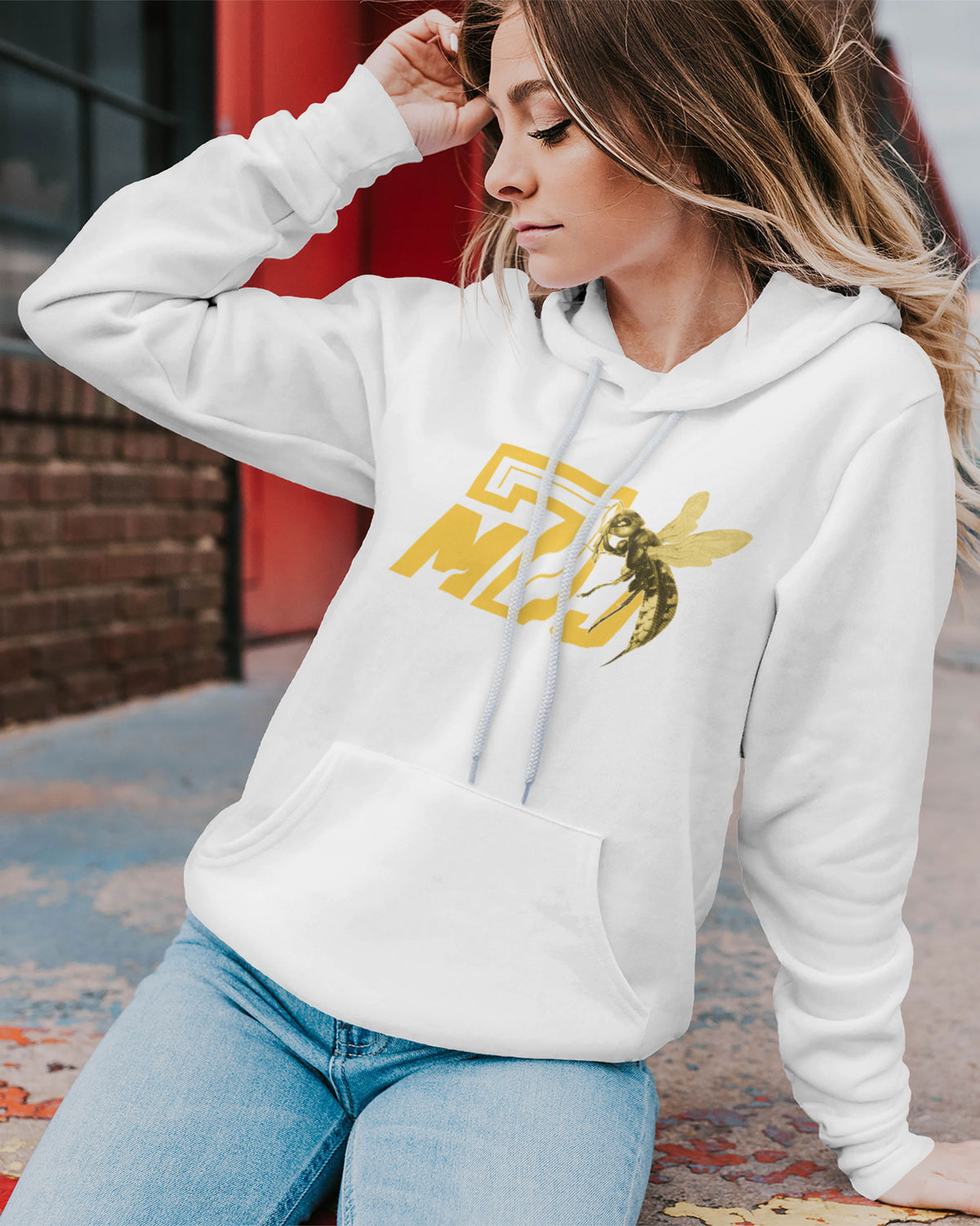 Myles Crawley Sponge Fleece Pullover Hoodie 001