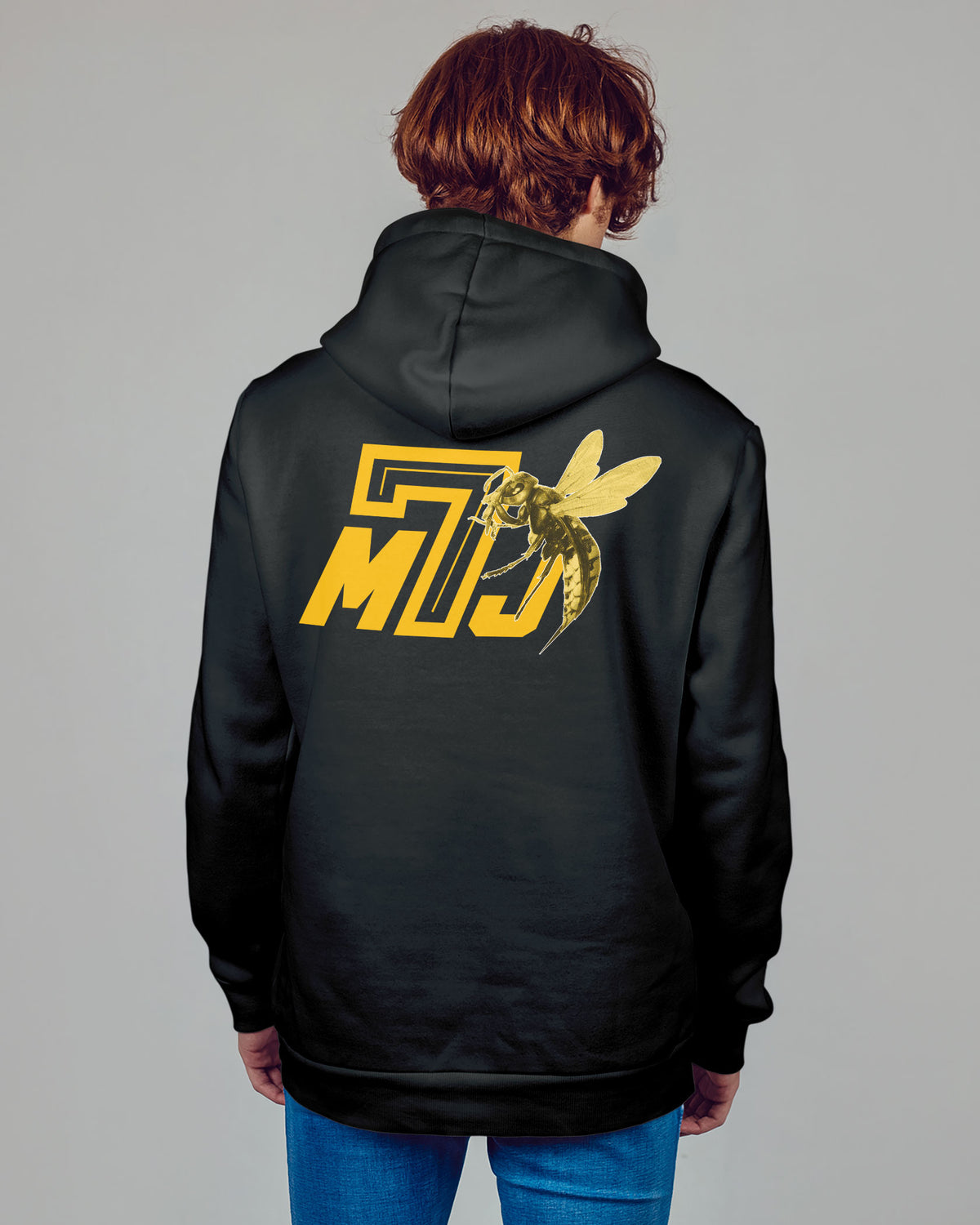 Myles Crawley Sponge Fleece Zip Up Hoodie 001