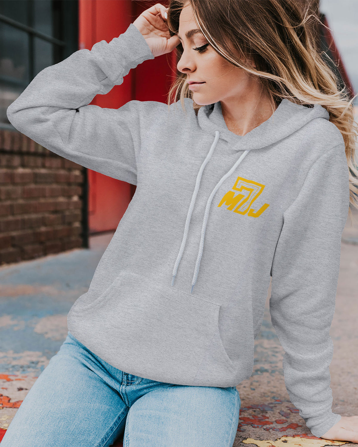 Myles Crawley Sponge Fleece Pullover Hoodie 002