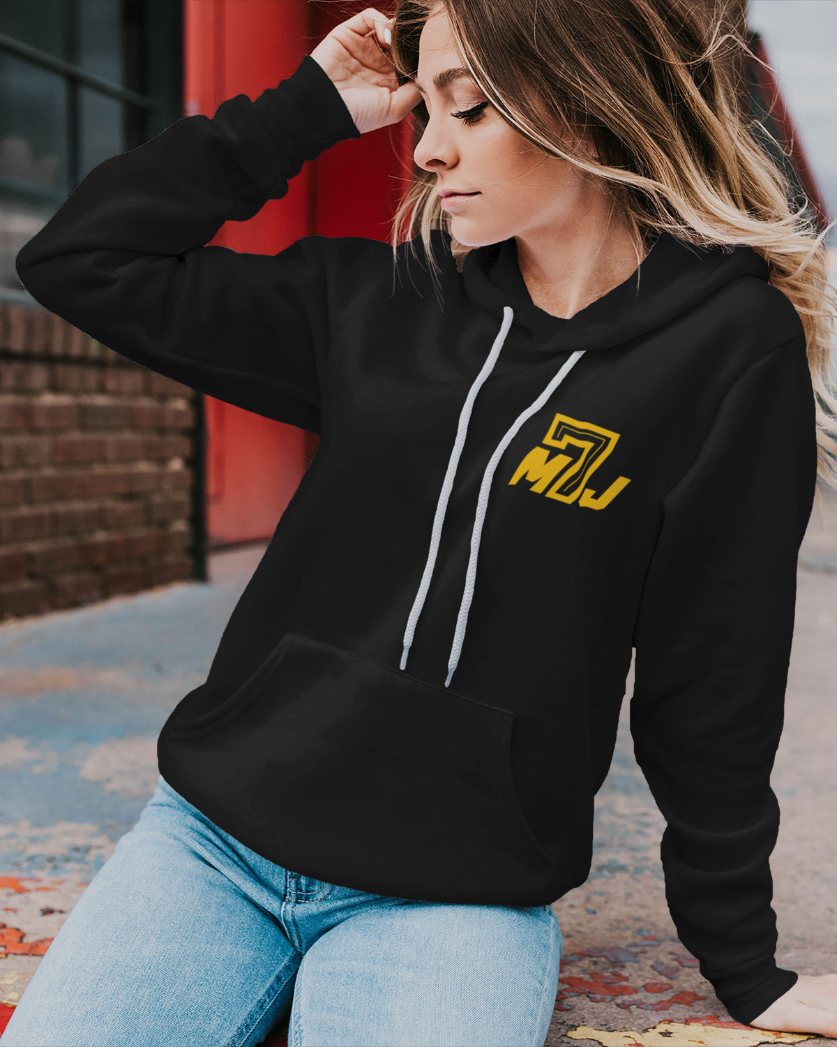 Myles Crawley Sponge Fleece Pullover Hoodie 002