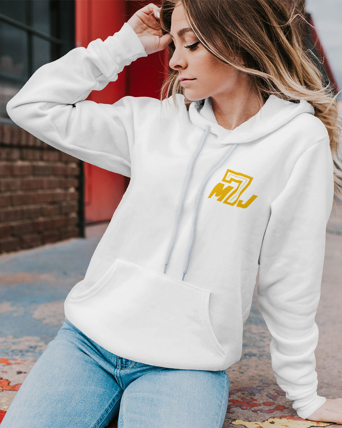 Myles Crawley Sponge Fleece Pullover Hoodie 002