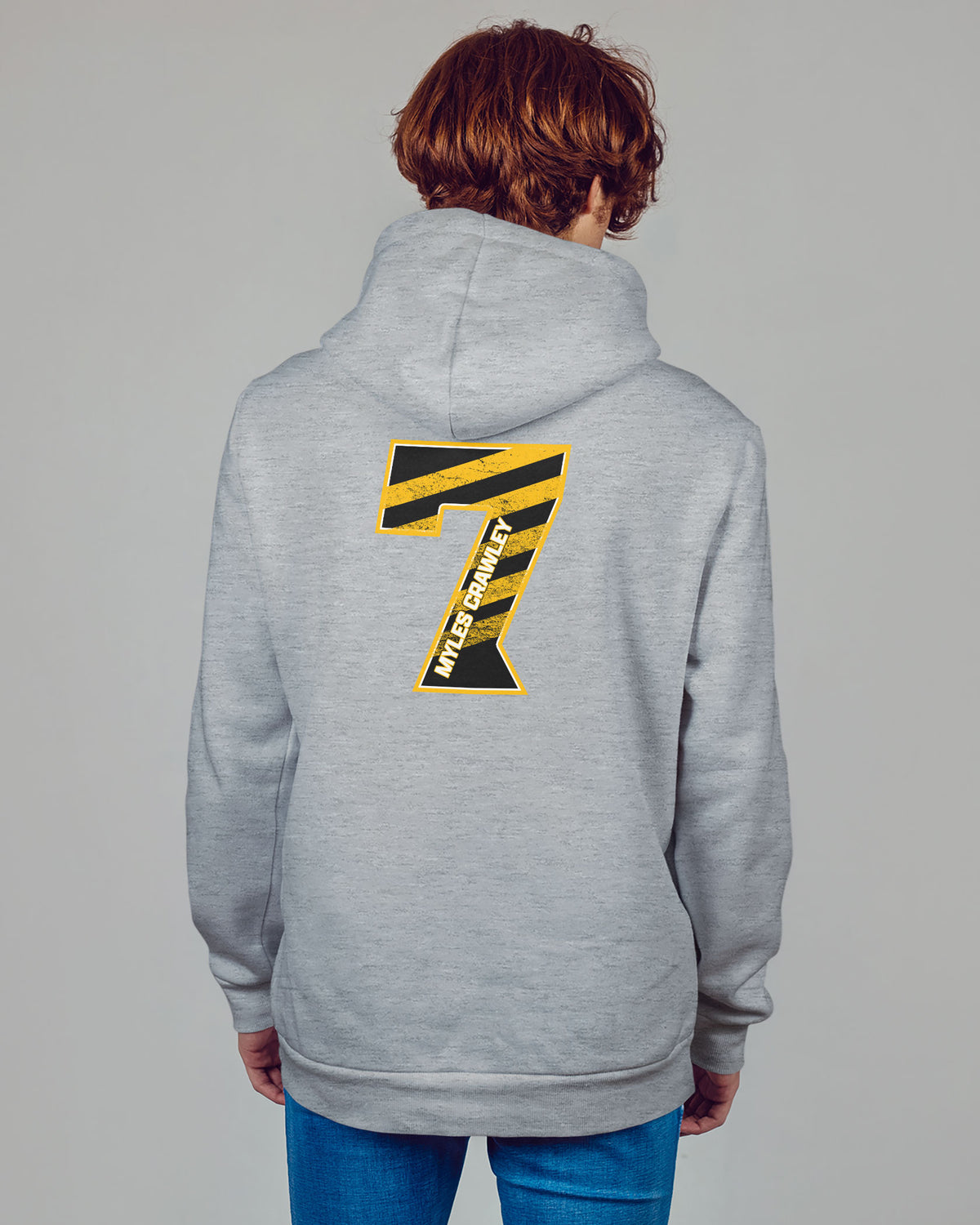 Myles Crawley Sponge Fleece Zip Up Hoodie 002