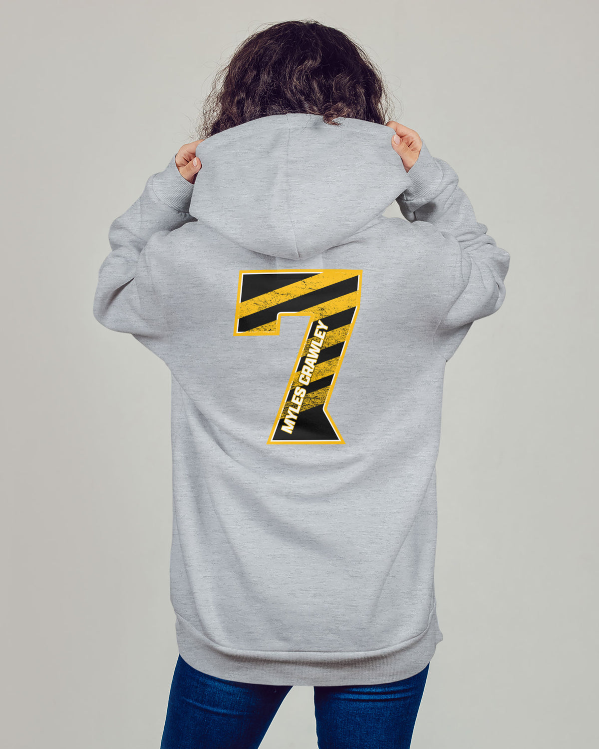 Myles Crawley Sponge Fleece Zip Up Hoodie 002