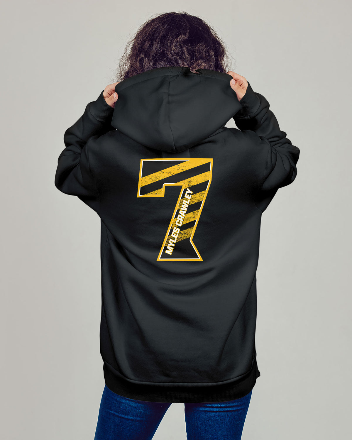 Myles Crawley Sponge Fleece Zip Up Hoodie 002