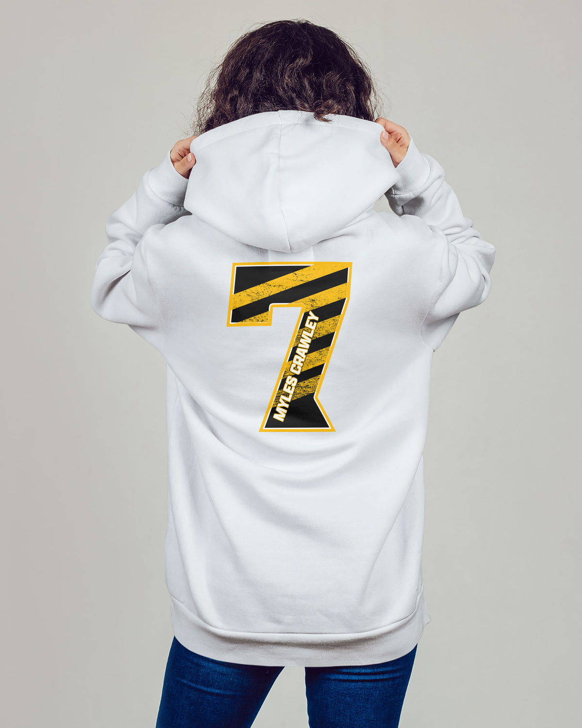 Myles Crawley Sponge Fleece Zip Up Hoodie 002